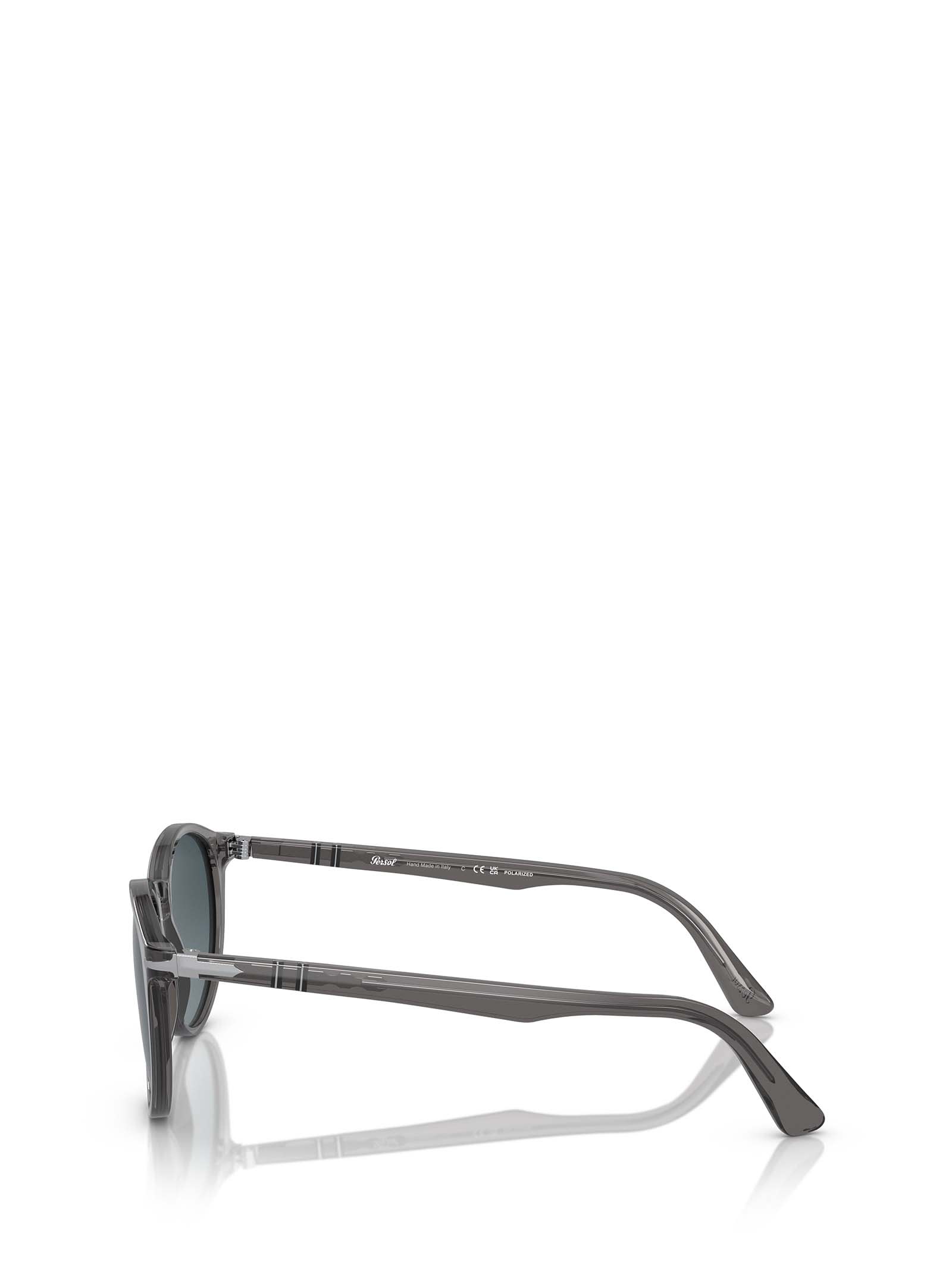 Shop Persol Po3152s Transparent Grey Sunglasses