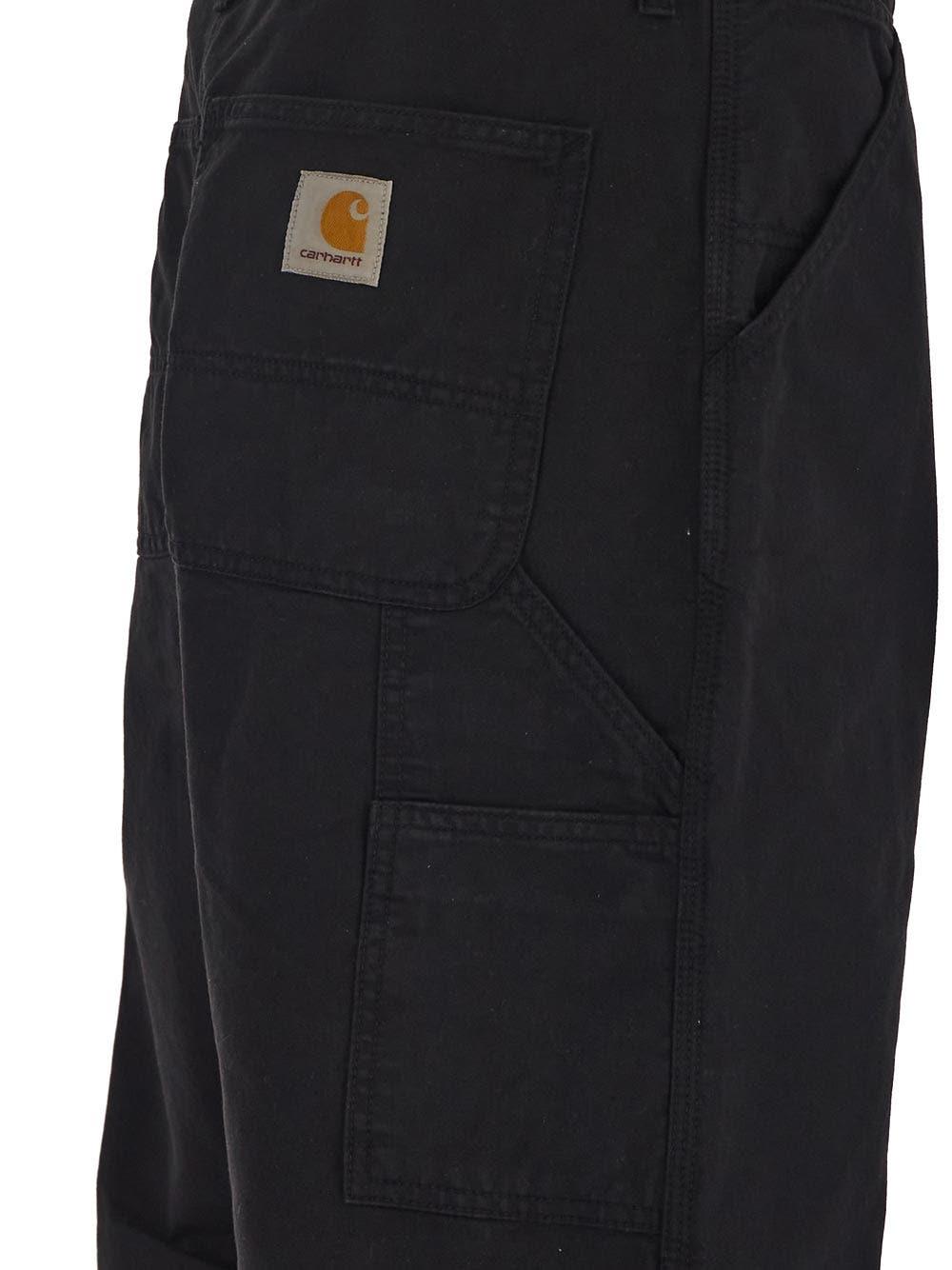 Shop Carhartt Newcomb Single Knee Pants In Buffalo Garment Dyed
