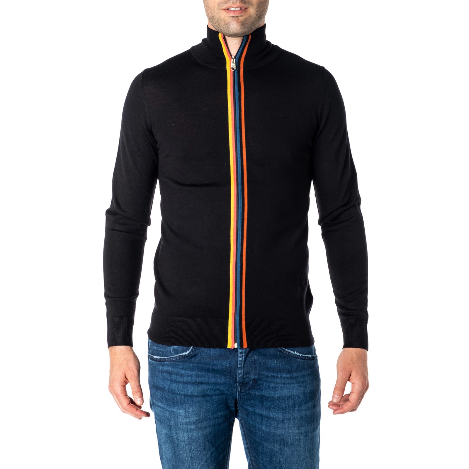 Paul Smith Paul Smith Merino Wool Cardigan - BLACK - 11025129 | italist