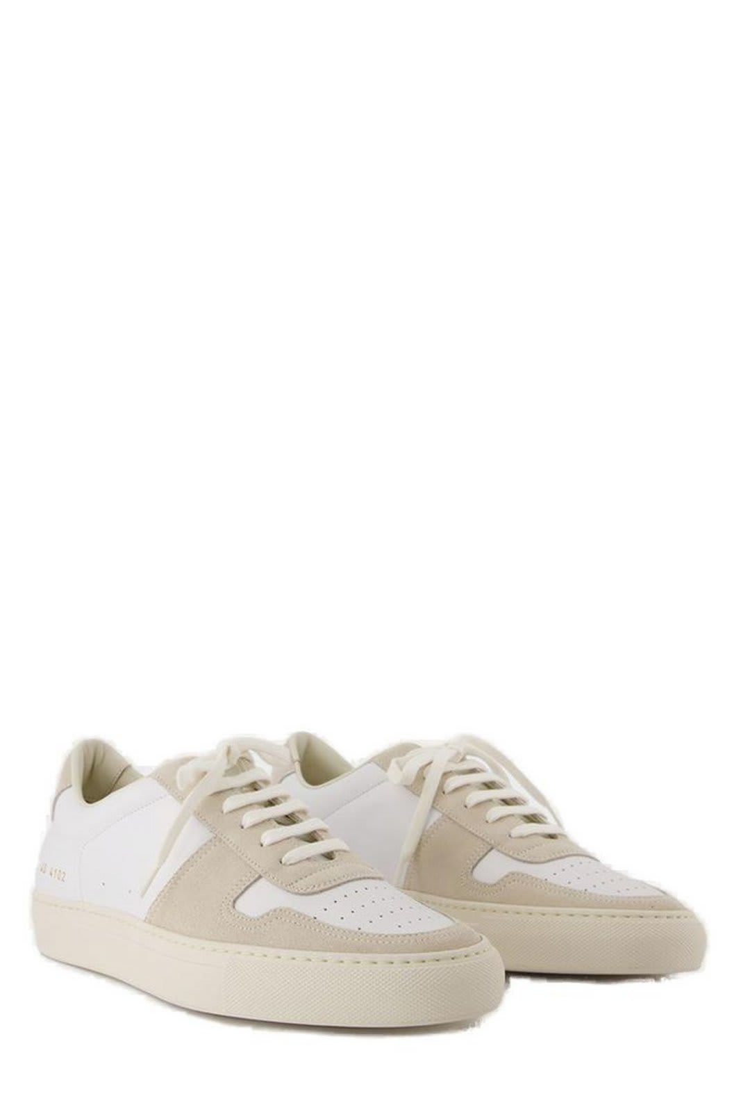 Shop Common Projects Bball Low-top Sneakers In Ivory