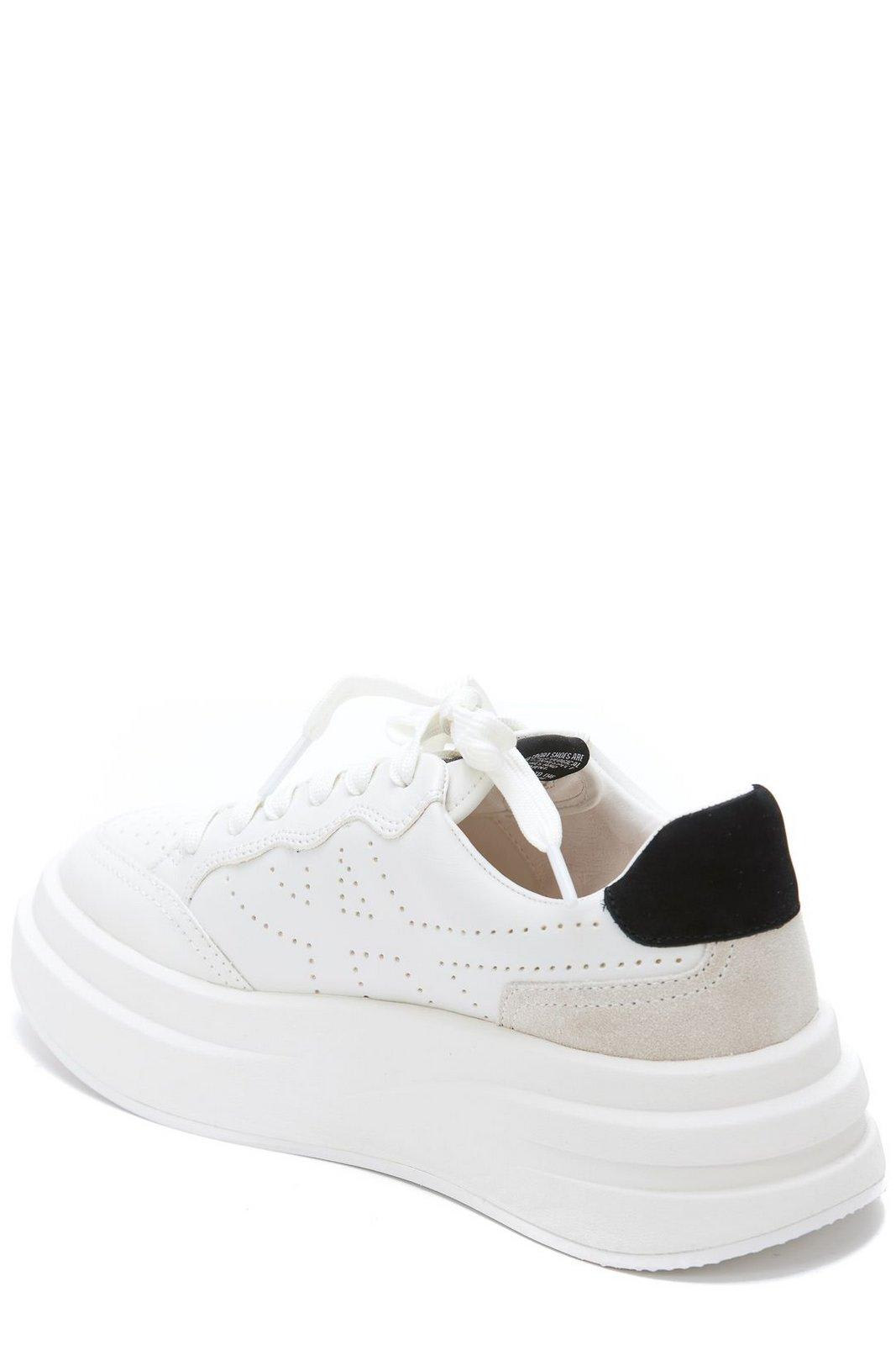 Shop Ash Impuls Low-top Platform Sneakers In White Talco Black