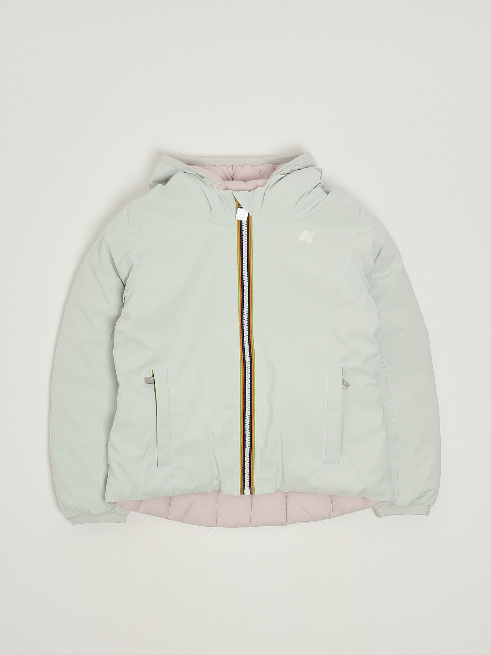 K-way Lily Termo Double Jacket In Green