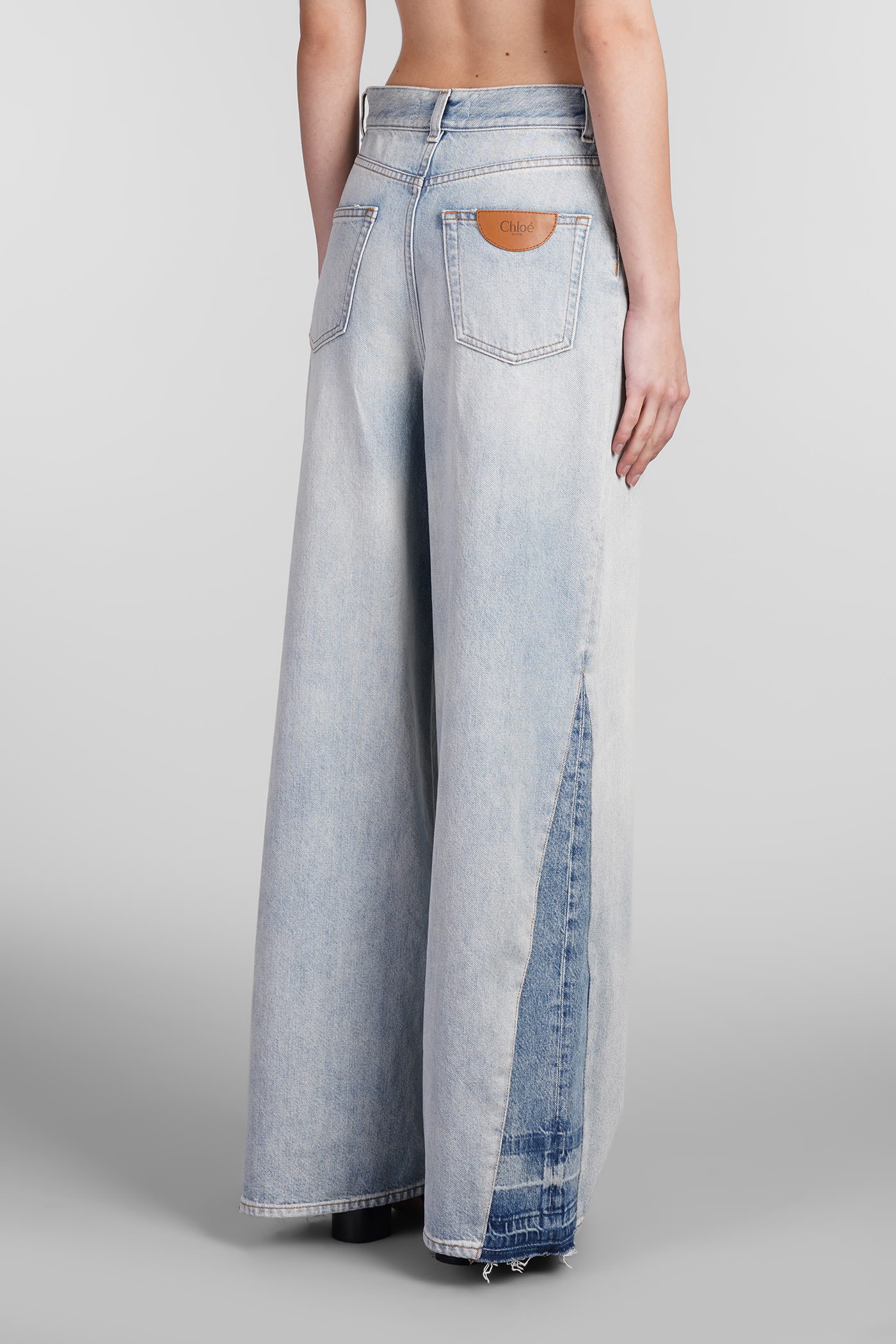 Shop Chloé Jeans In Blue Denim