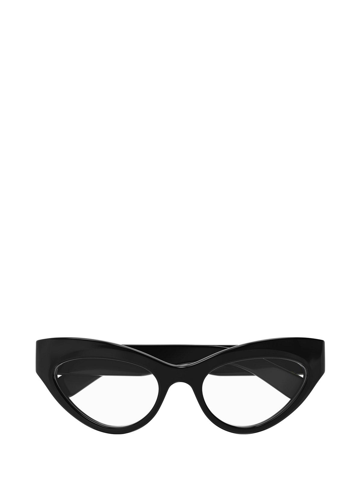 Cat-eye Thick Framed Glasses