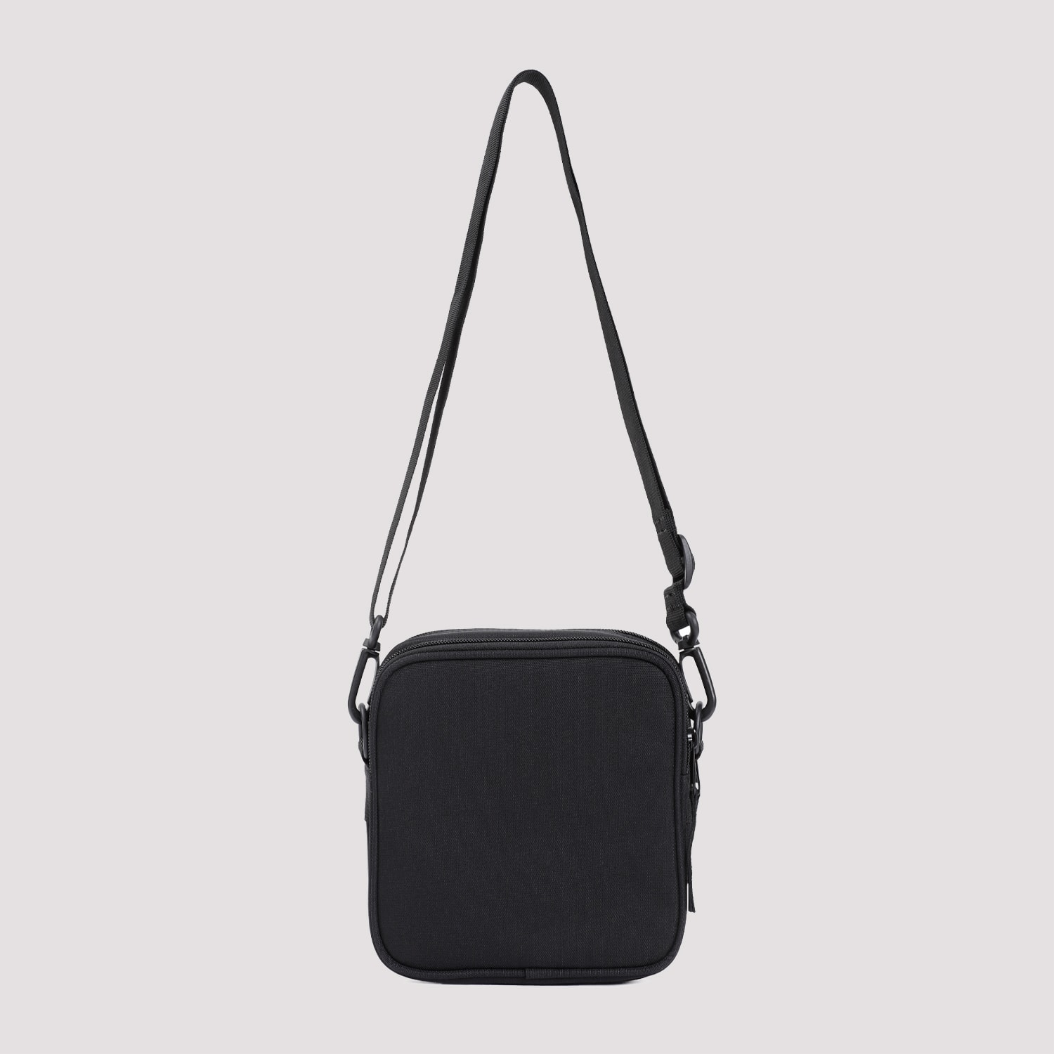 Carhartt Essentials Logo Patch Messenger Bag In Black