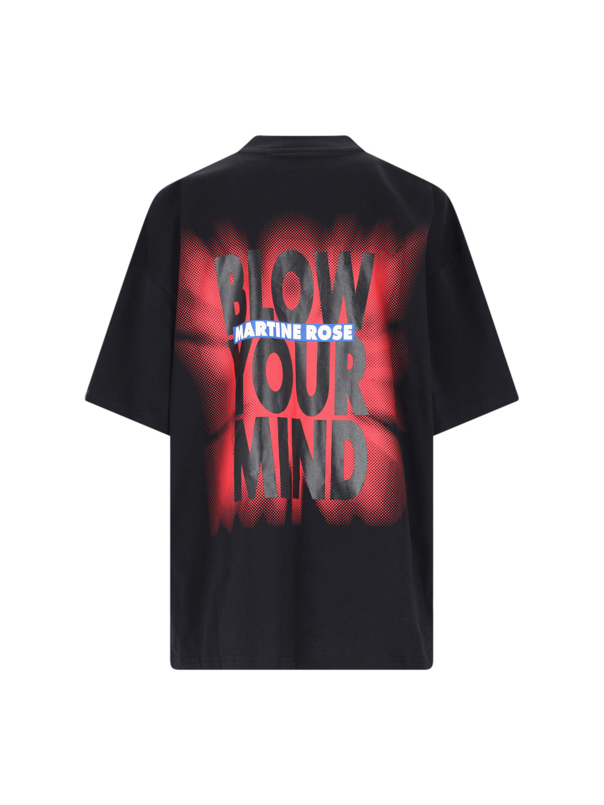 Shop Martine Rose Blow Your Mind T-shirt In Black