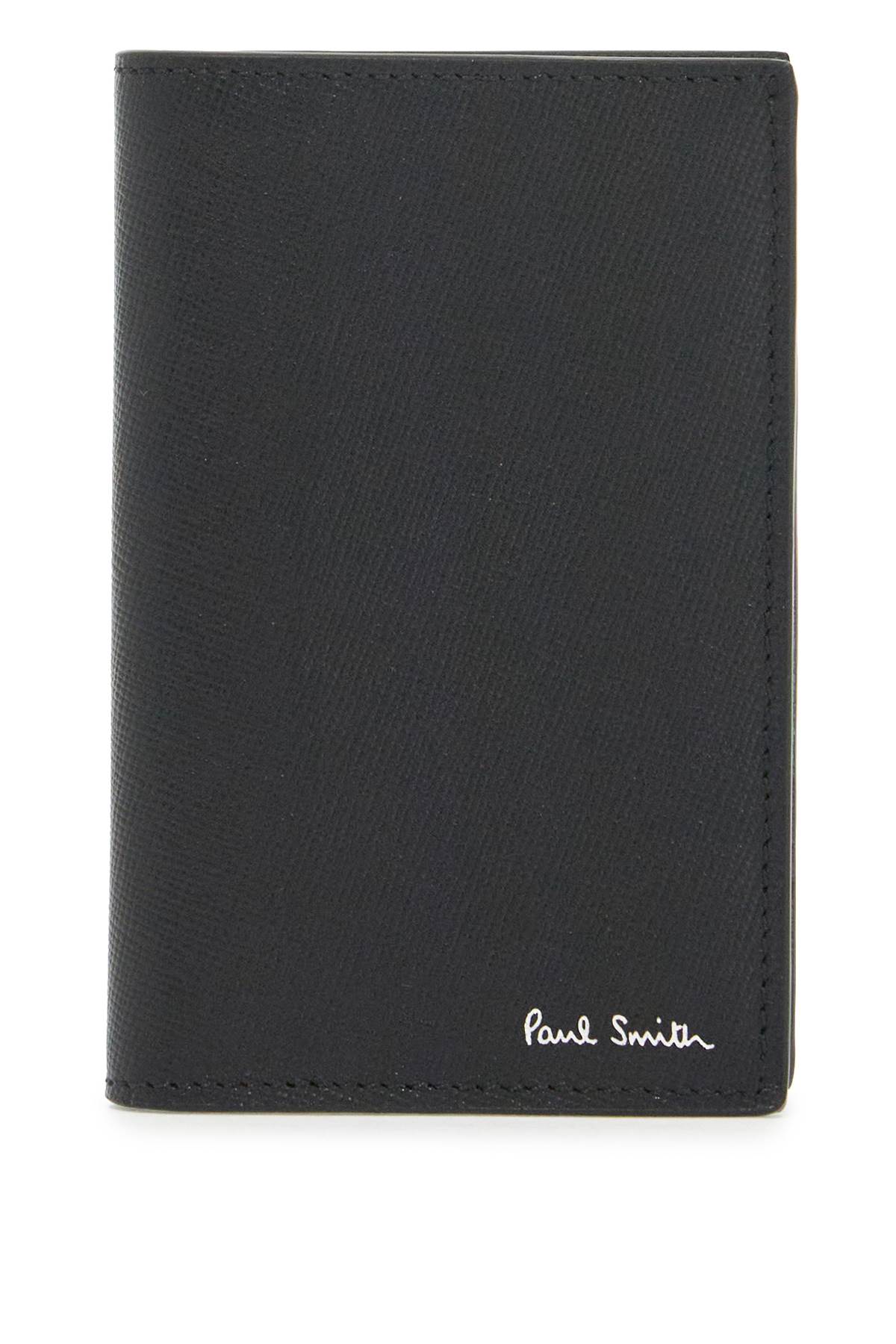 Shop Paul Smith Signature Stripe Balloon Wallet In Nero