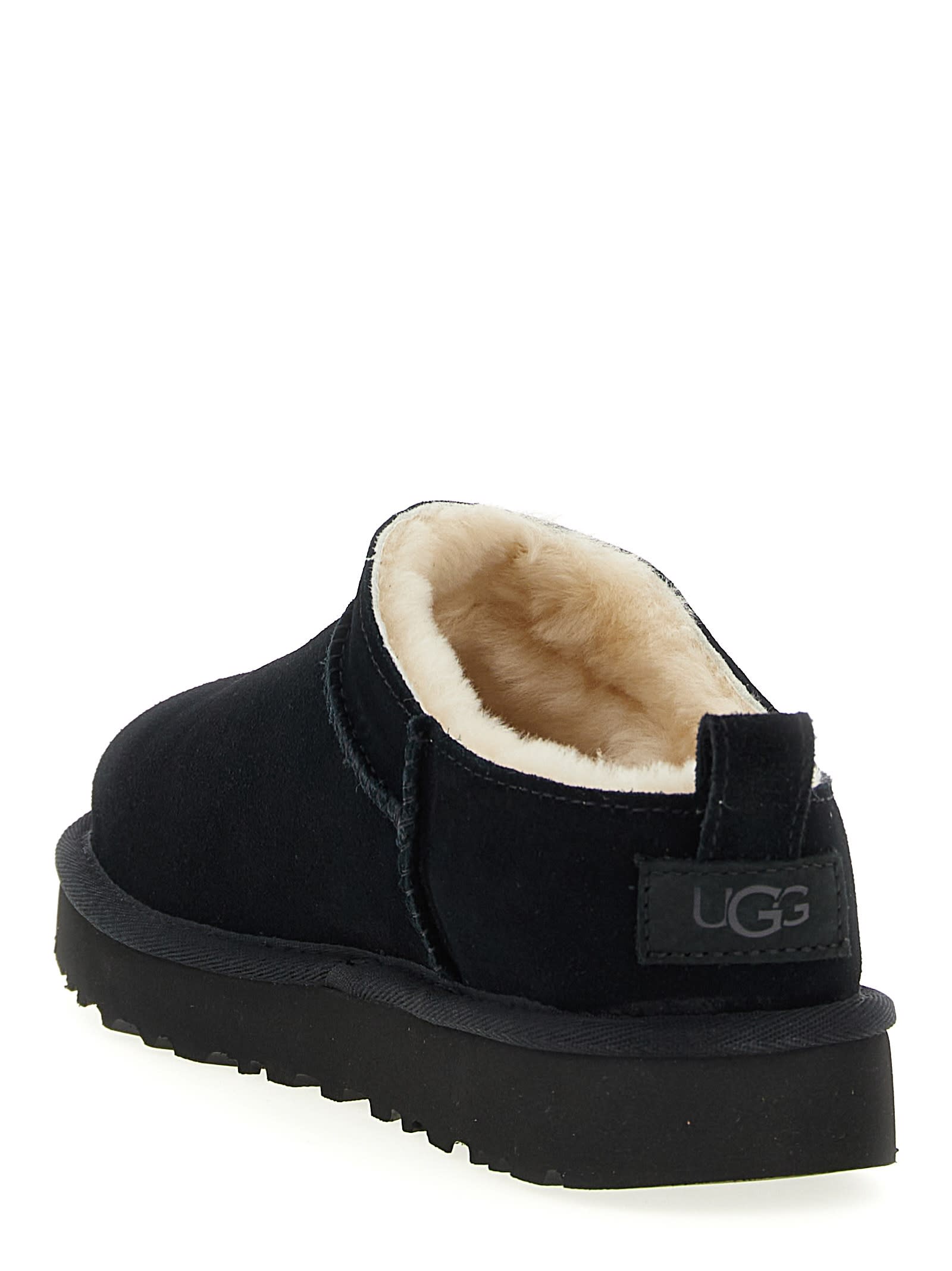 Ugg Classic Micro Ankle Boots In Black