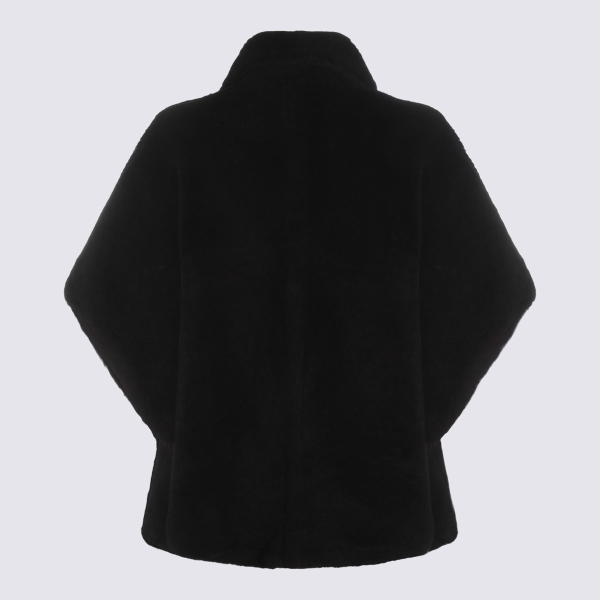 Max Mara Black Tebe 1 Capes In Black