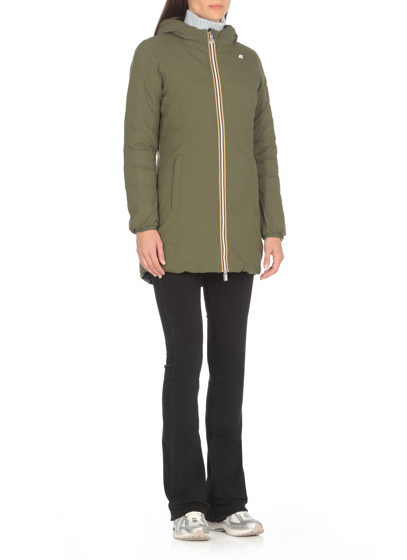 Shop K-way Denise Jacket In Green