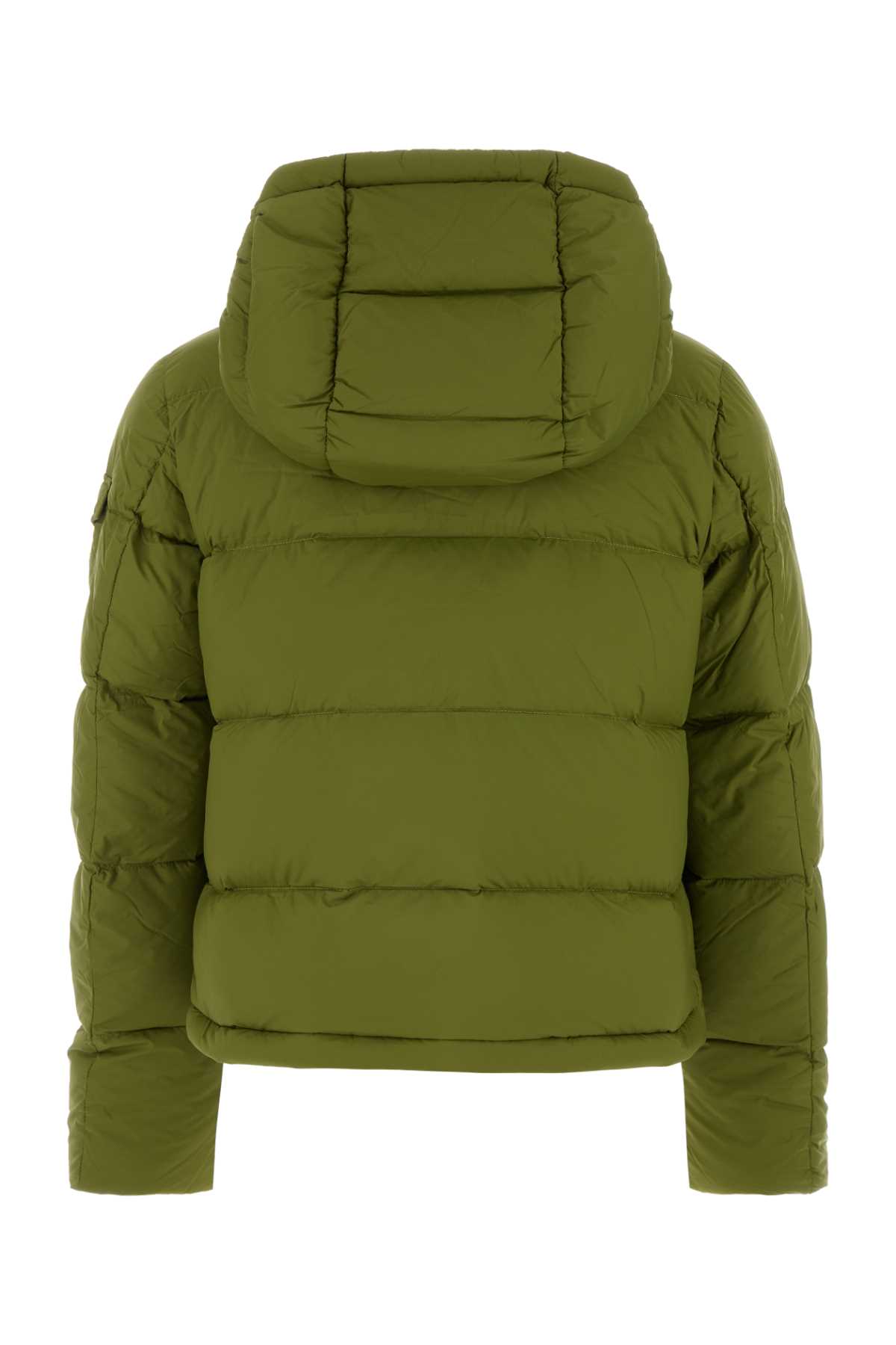 Shop Refrigiwear Green Nylon Braffy Down Jacket In Verde