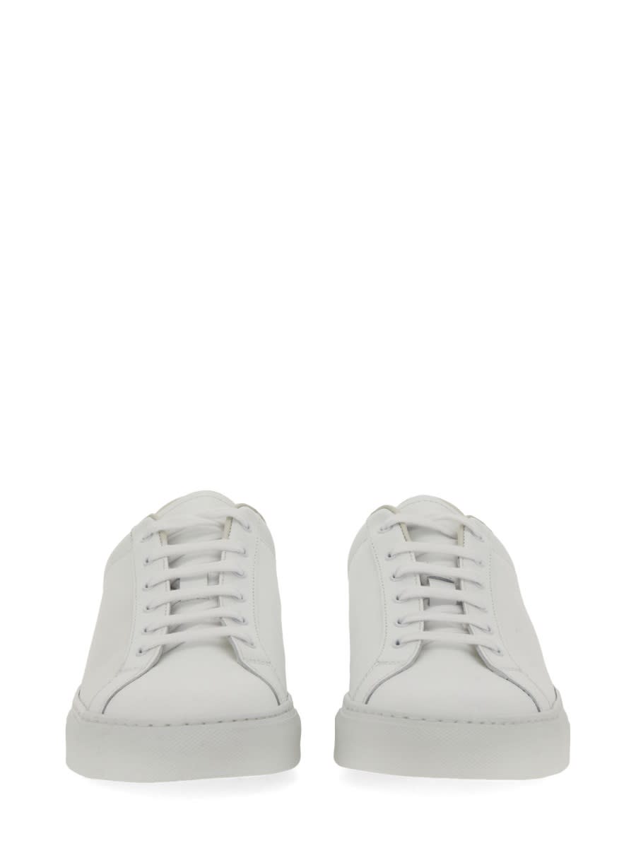 Shop Common Projects Retro Classic Sneaker In White