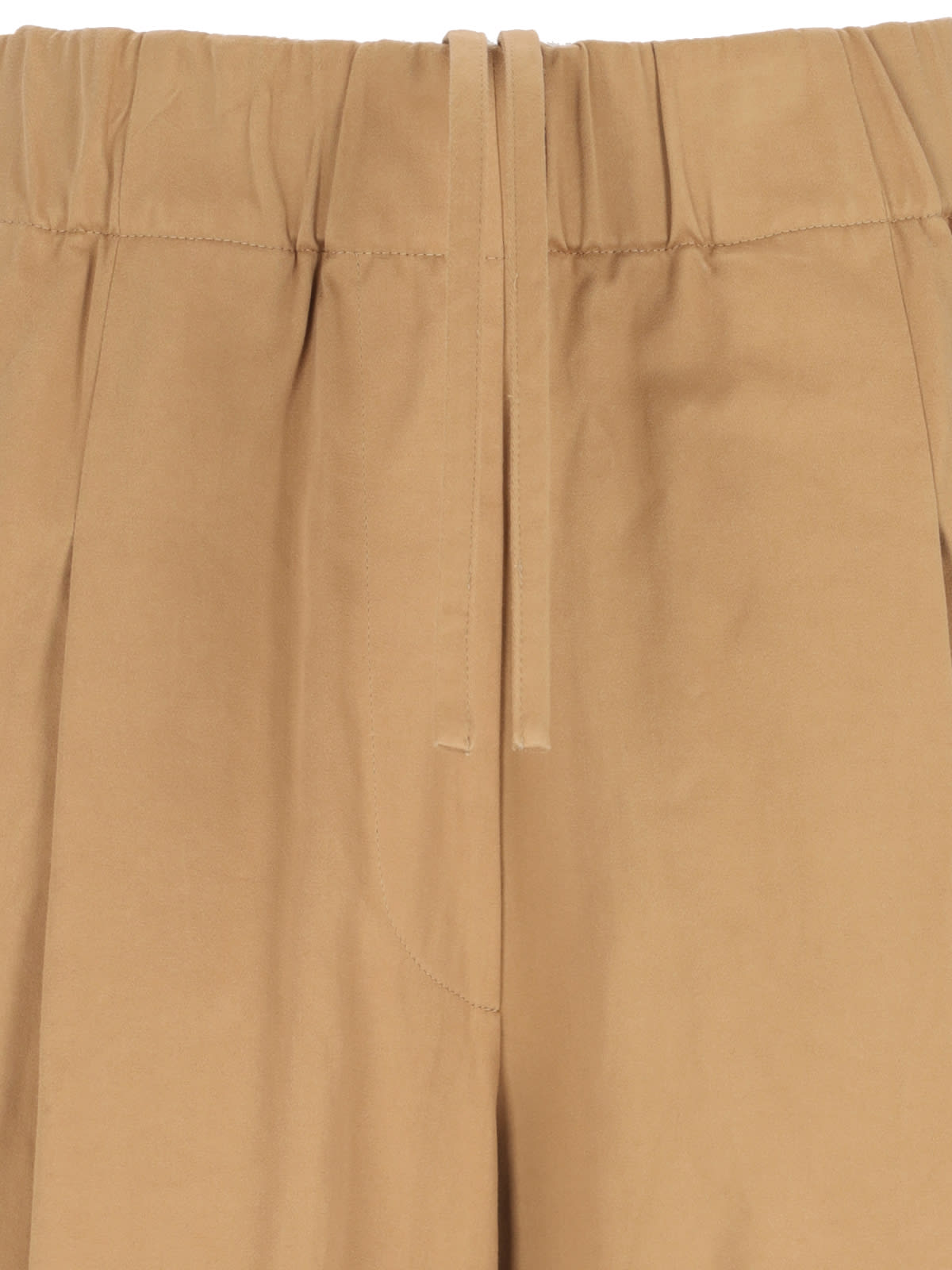 Shop Dries Van Noten Wide Pants In Brown