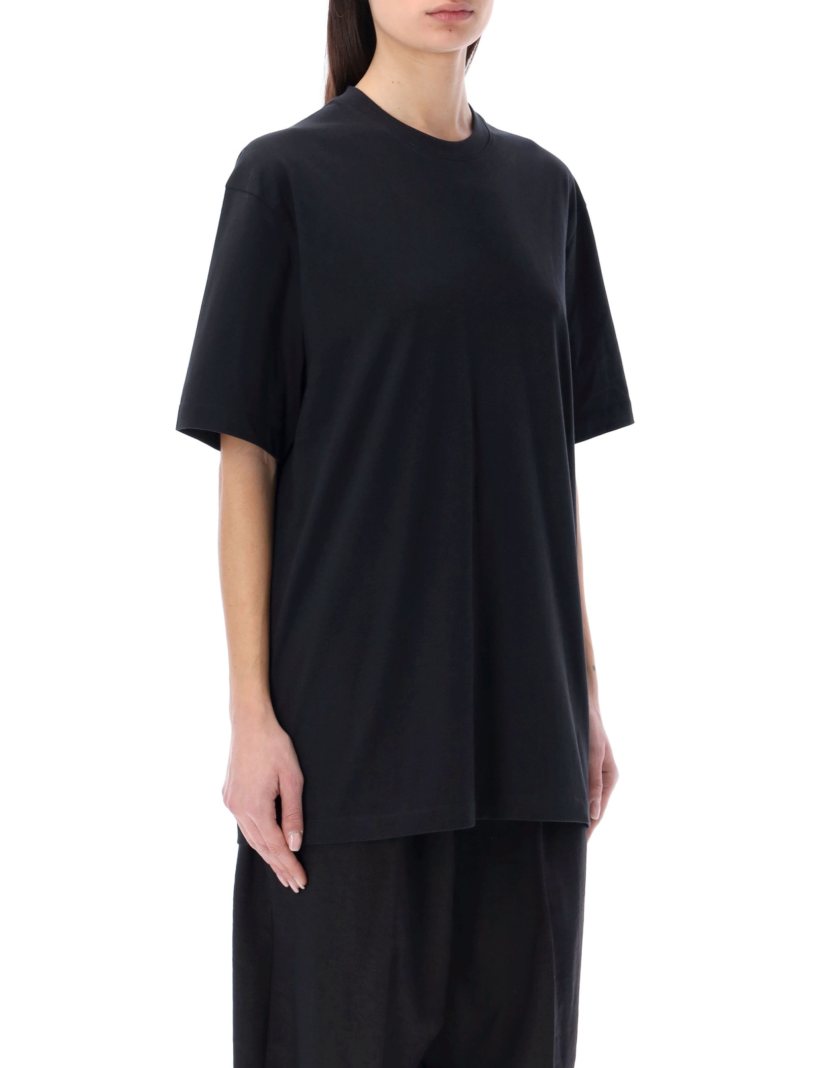 Y-3 Relaxed Ss T-shirt In Black | ModeSens