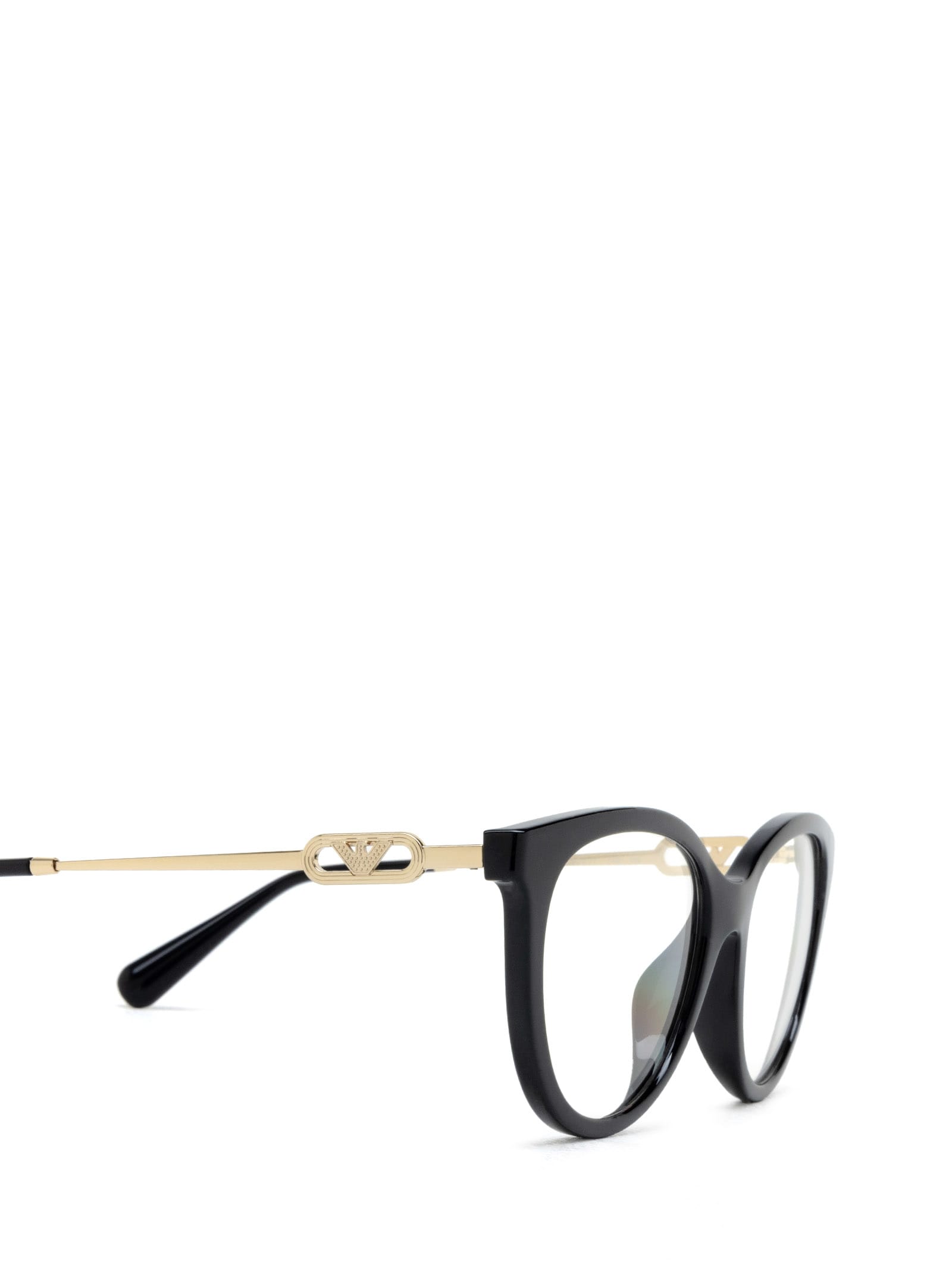Shop Emporio Armani Ea4213u Shiny Black Sunglasses