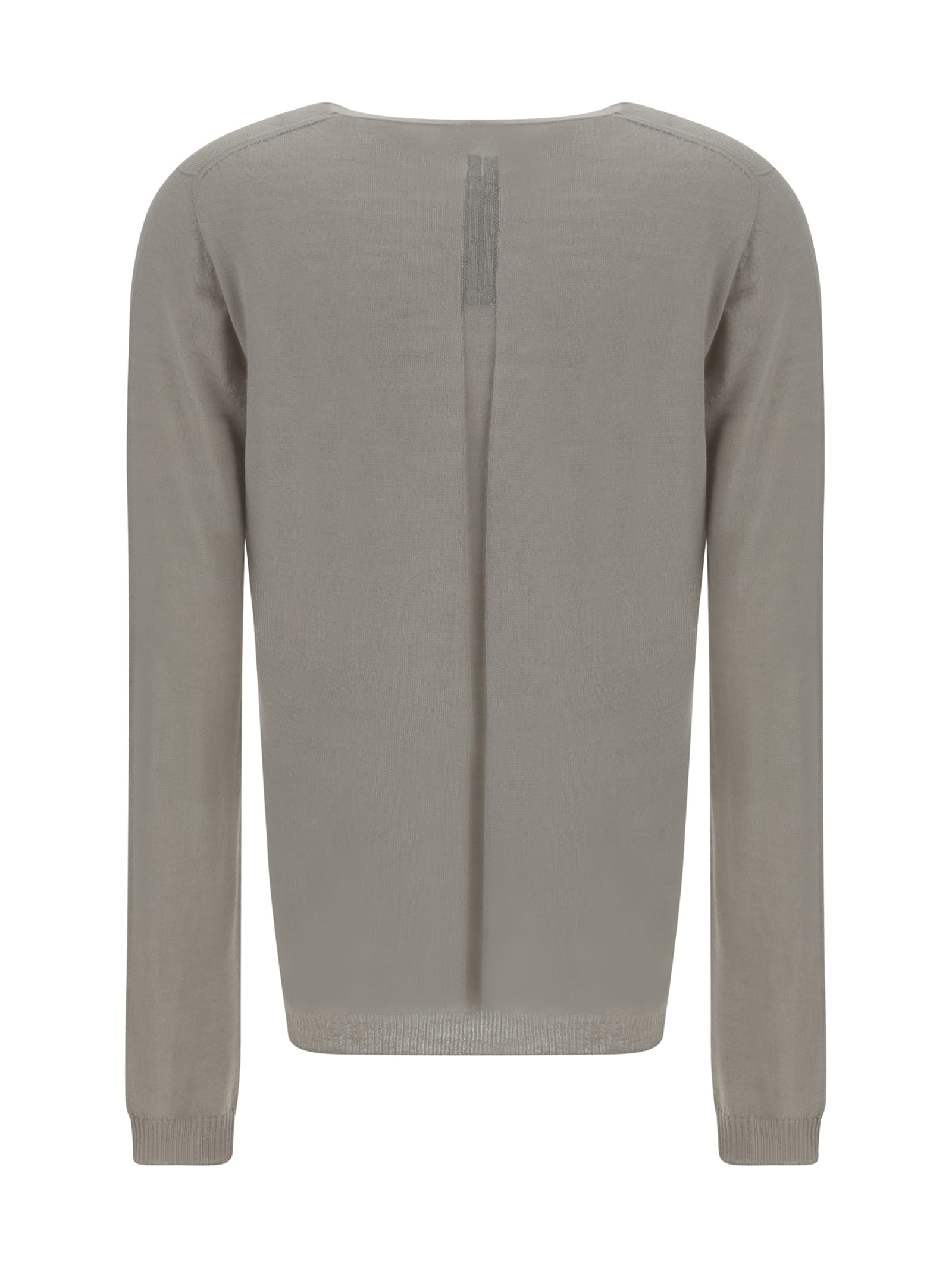 Shop Rick Owens Sweater In Pearl
