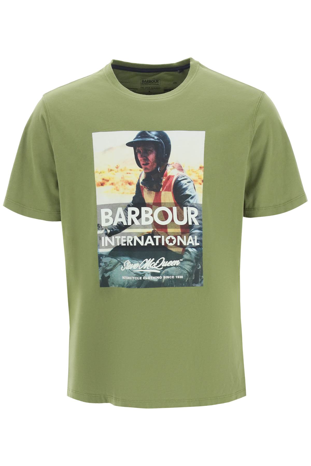 Barbour Steve Mcqueen Checker T-shirt