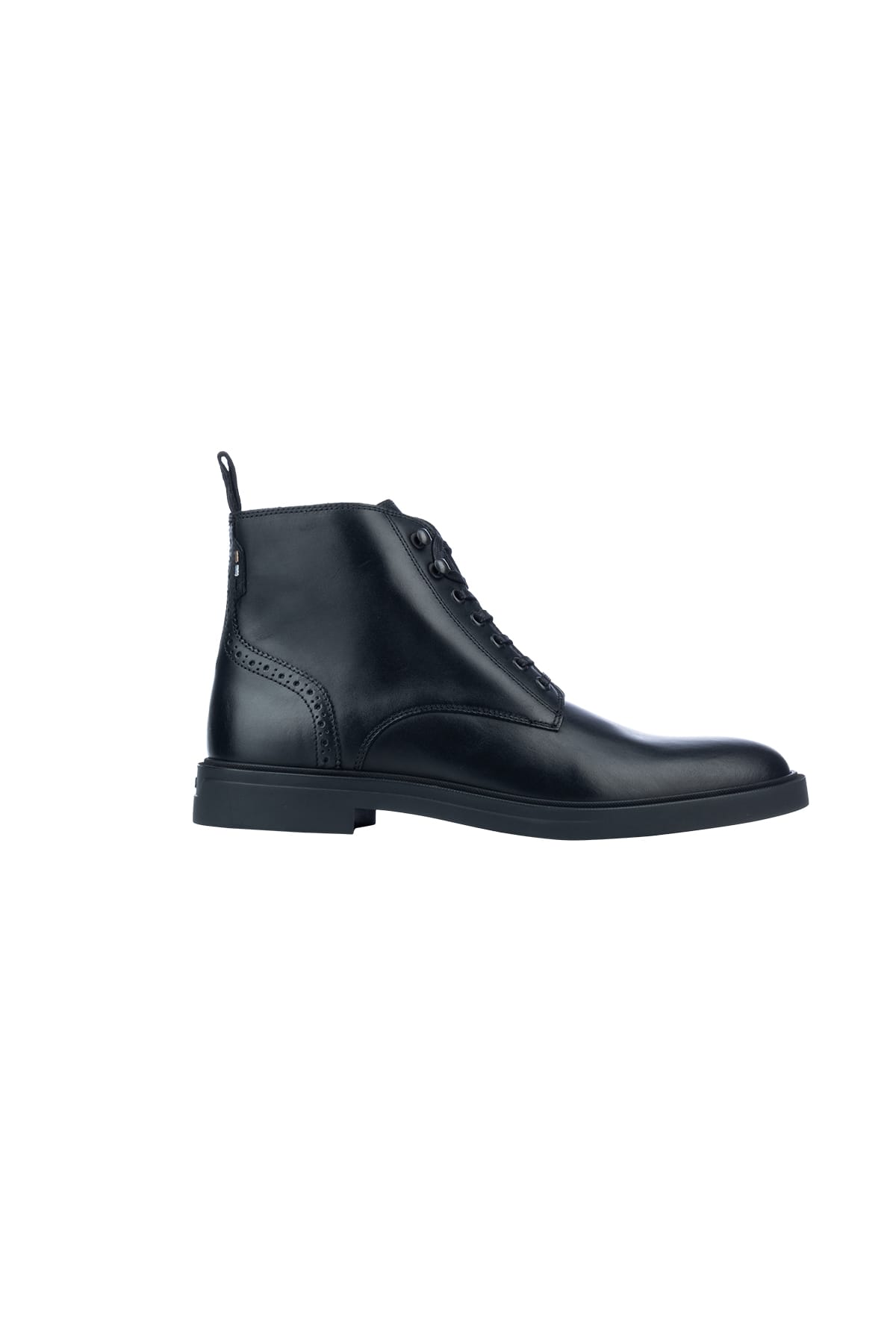 Shop Hugo Boss Scarpe Stringate In Black