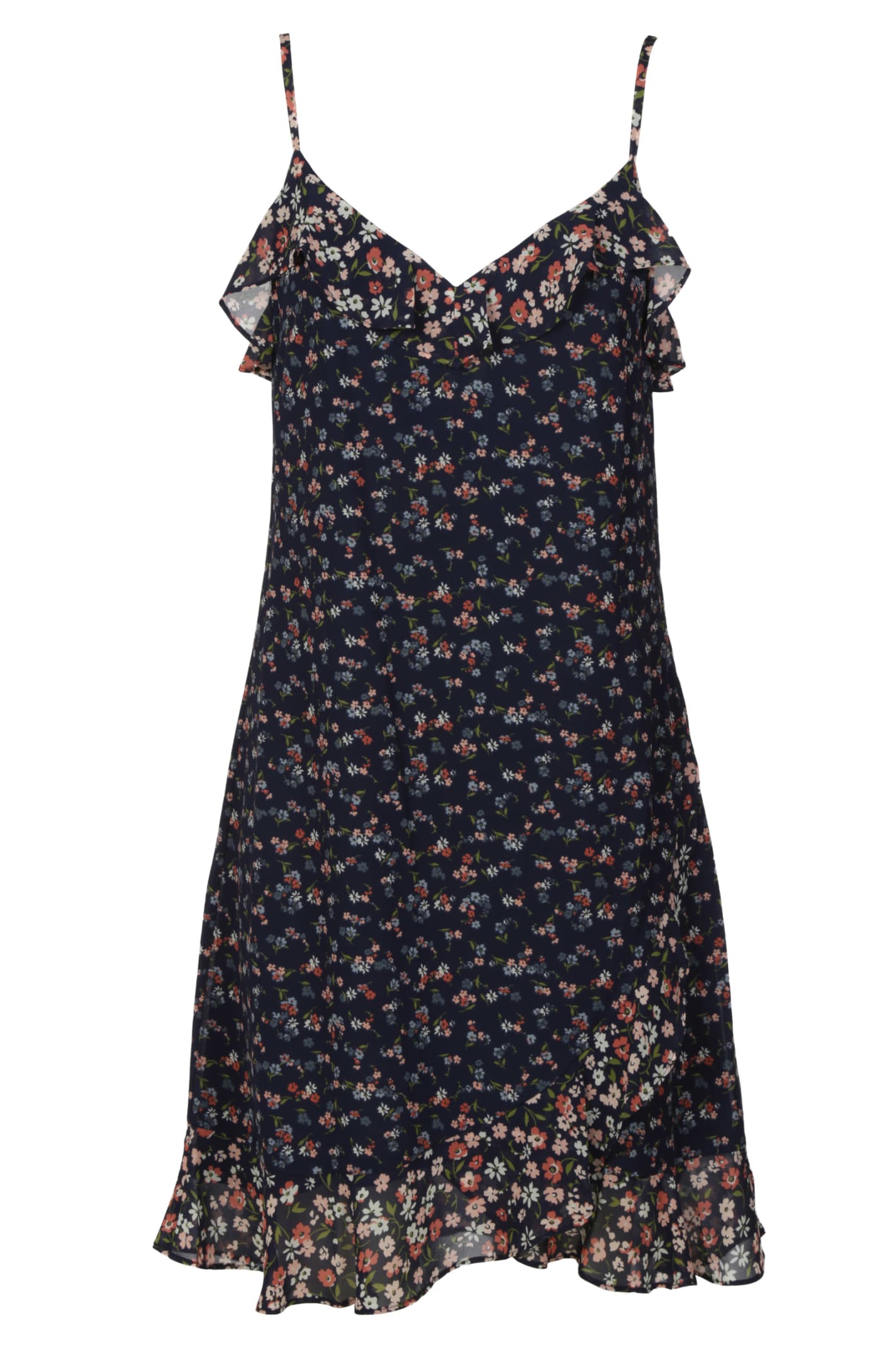 Michael Kors Floral Print Sleeveless Dress