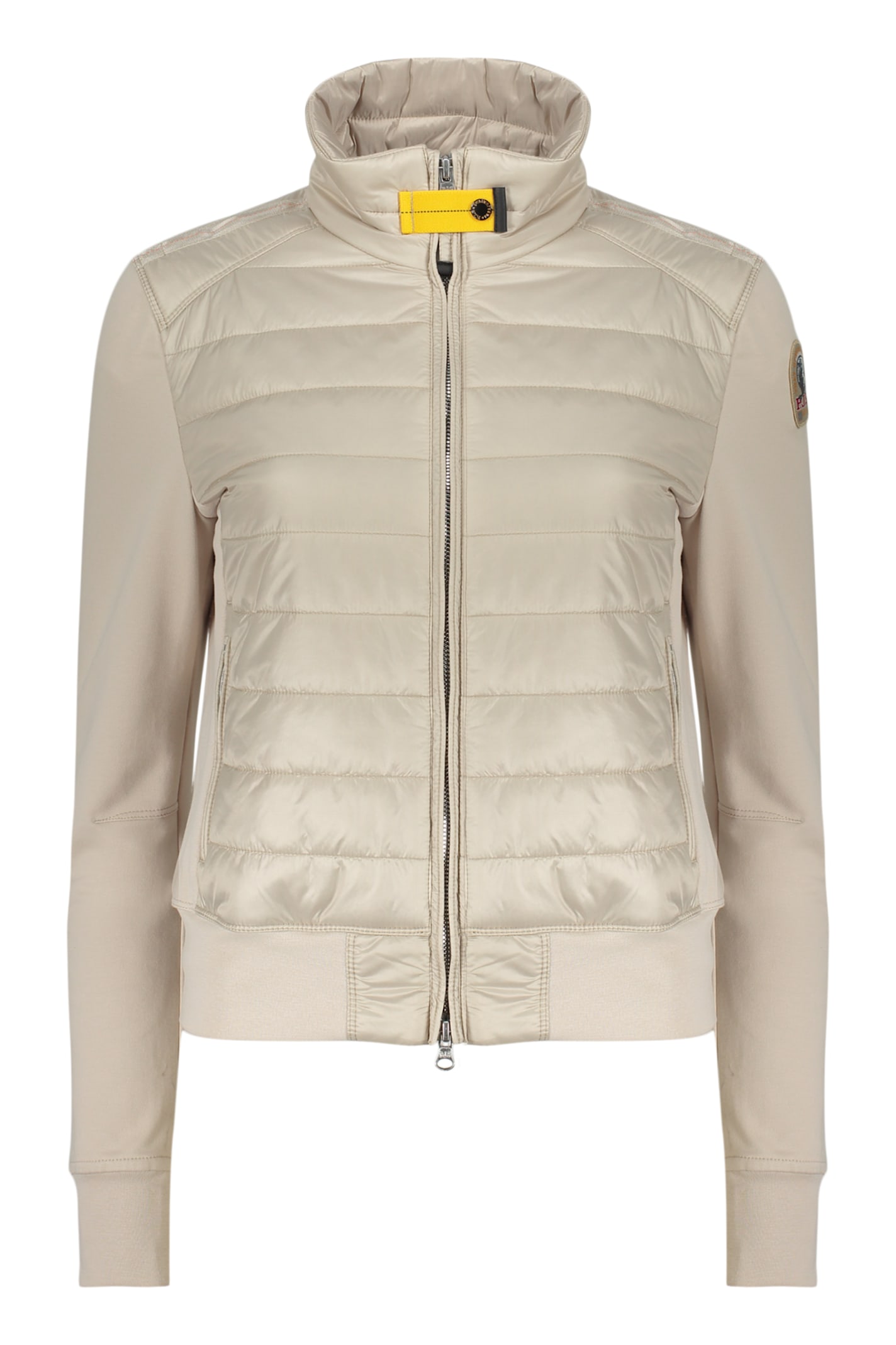 Rosy Techno Fabric Padded Jacket