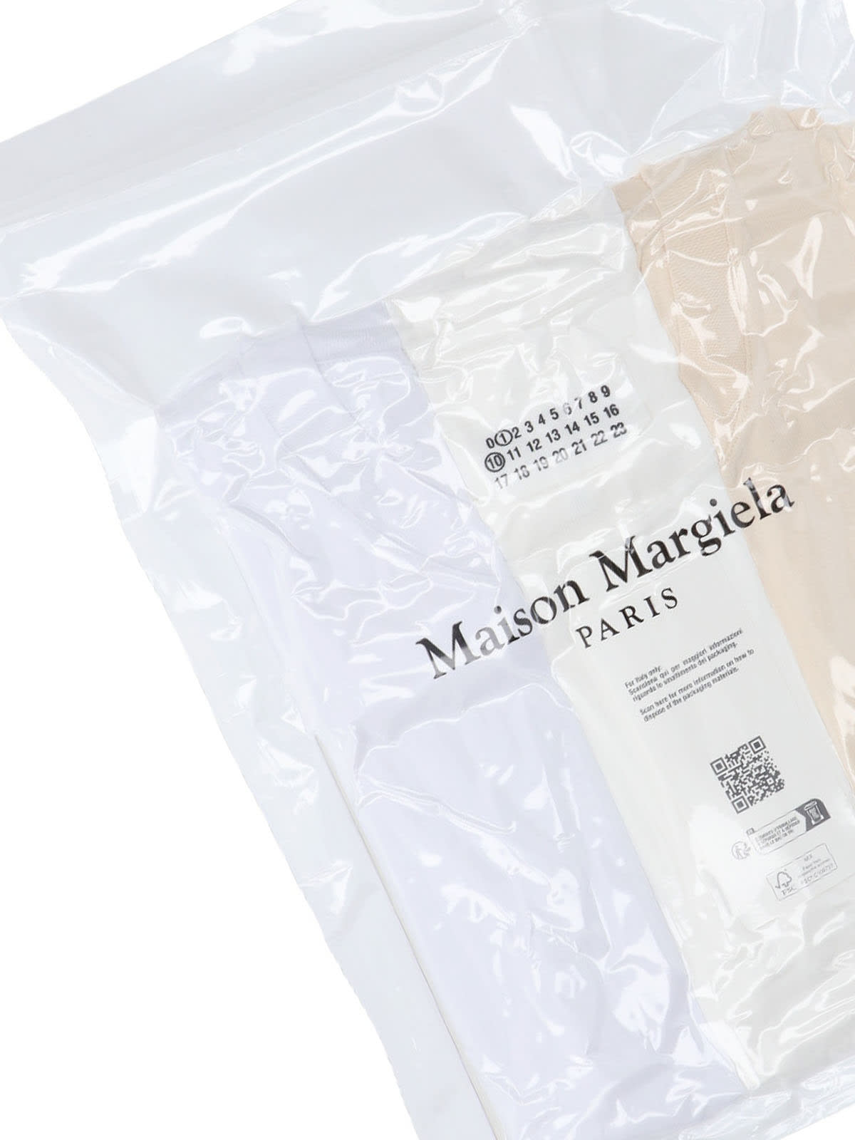 Maison Margiela 3-pack Organic Jersey T-shirt In Multi