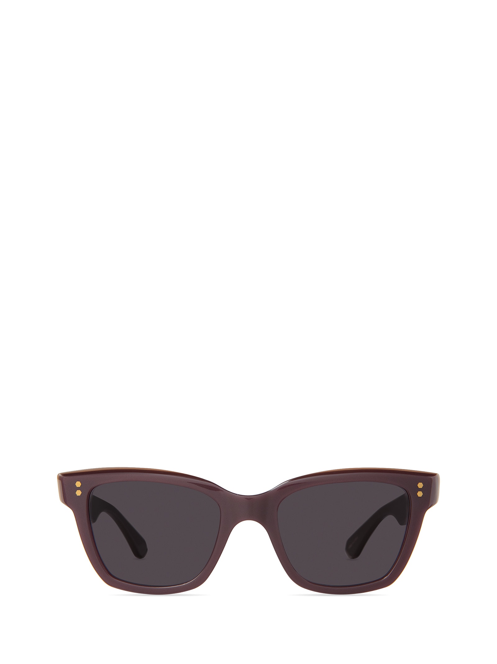 Shop Mr Leight Lola S Mulberry Laminate-gold Sunglasses