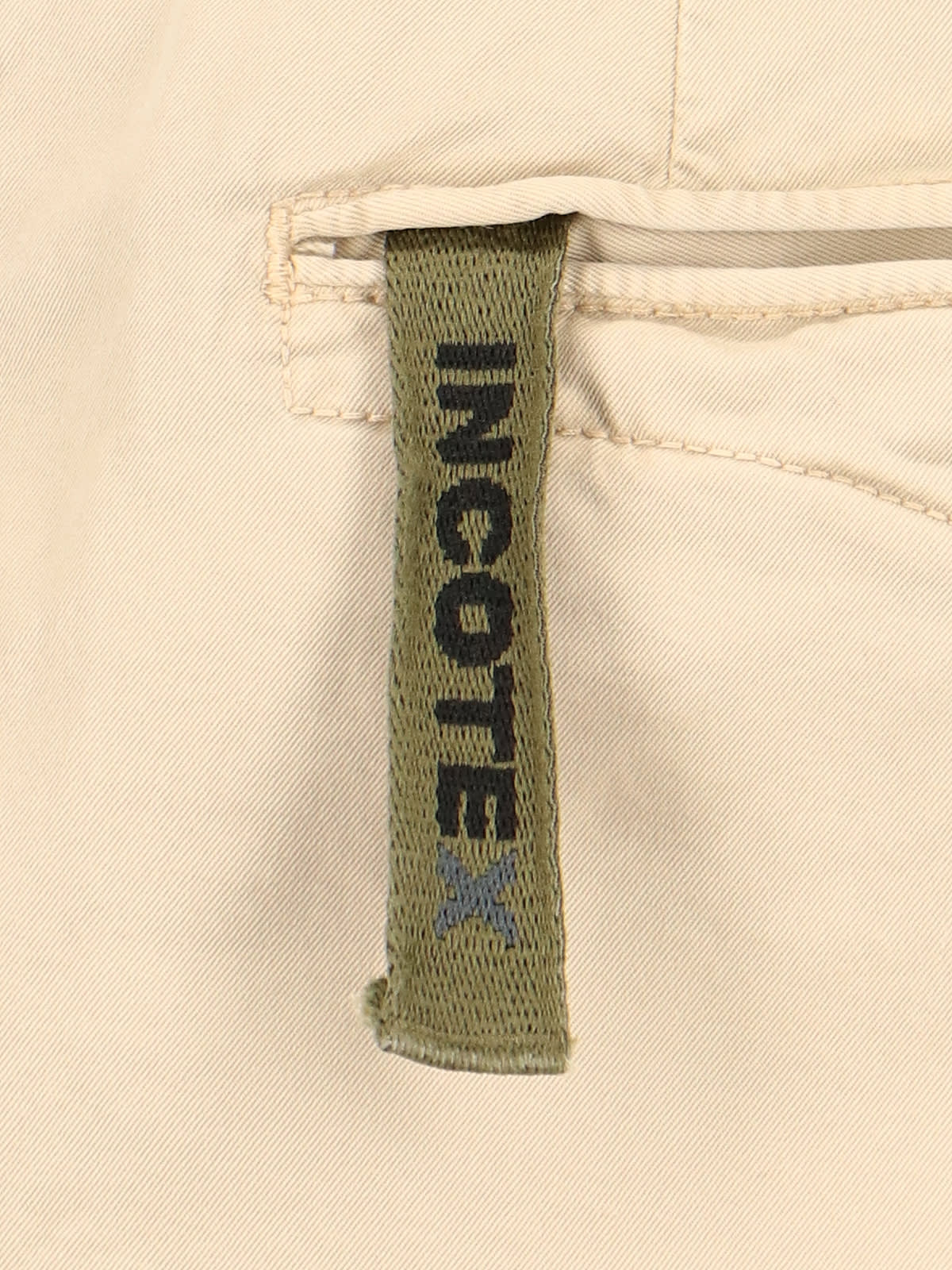 Shop Incotex Straight Pants In Beige
