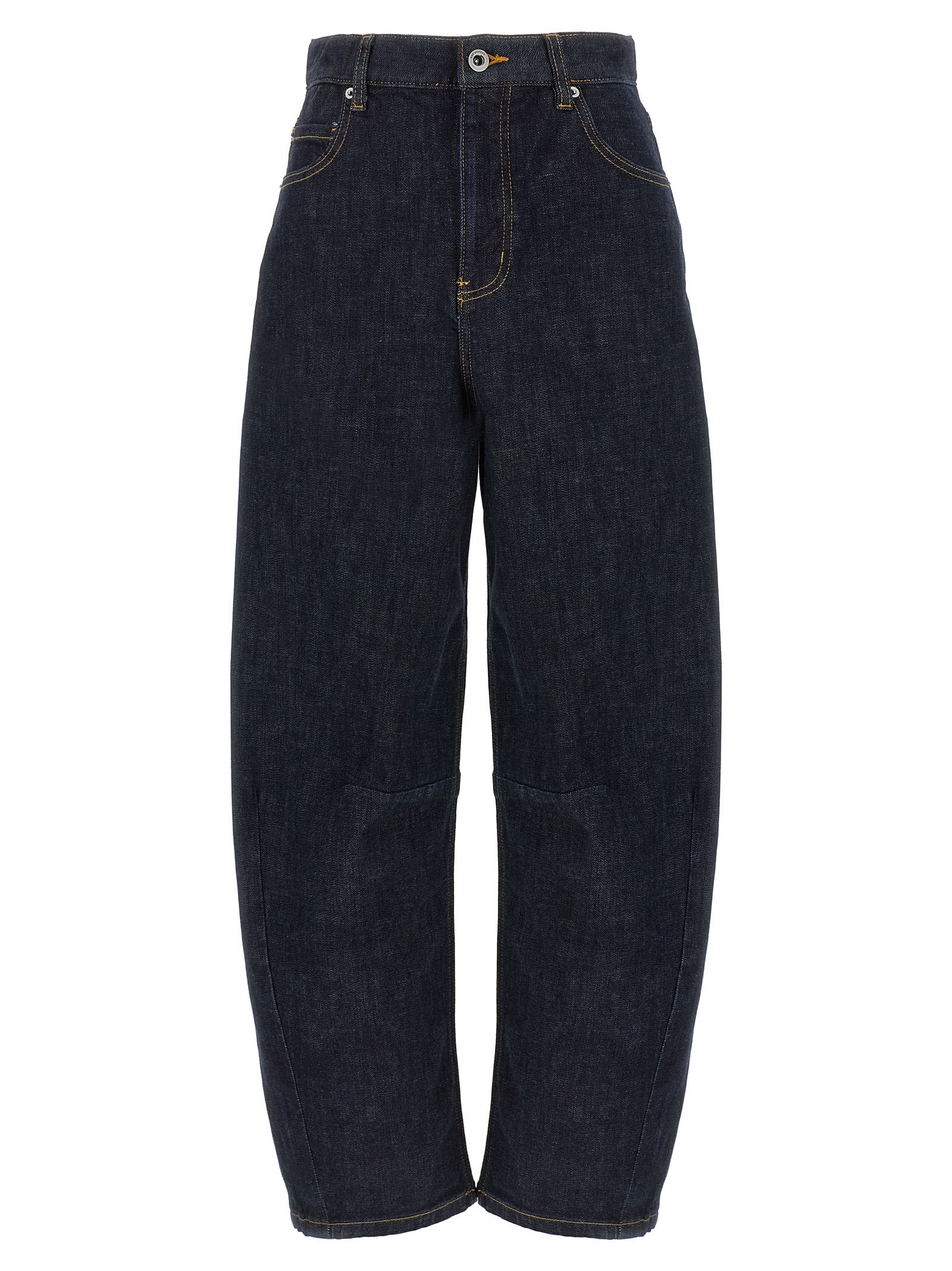 indigo Barrel Leg Jeans