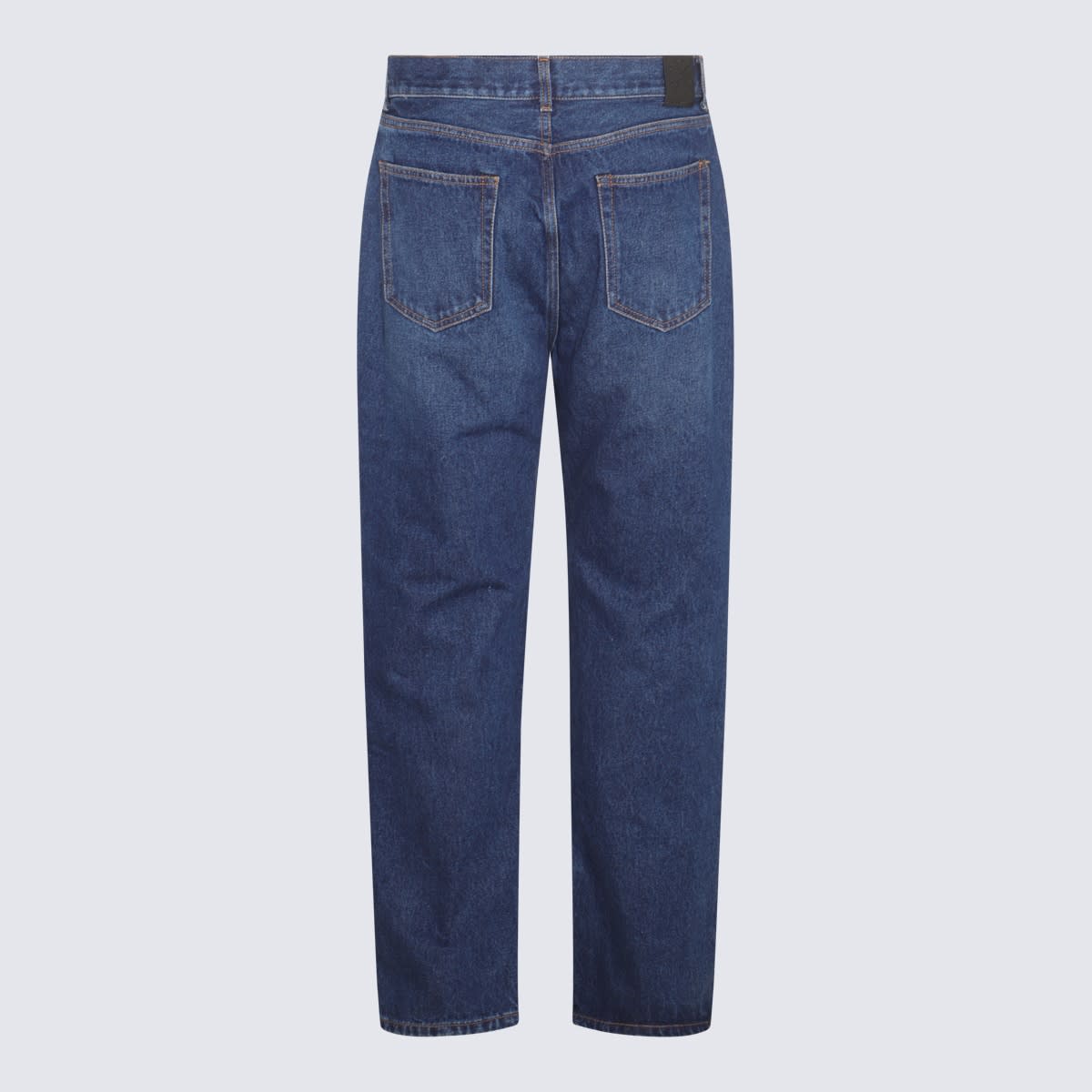 Shop Off-white Blue Denim Jeans
