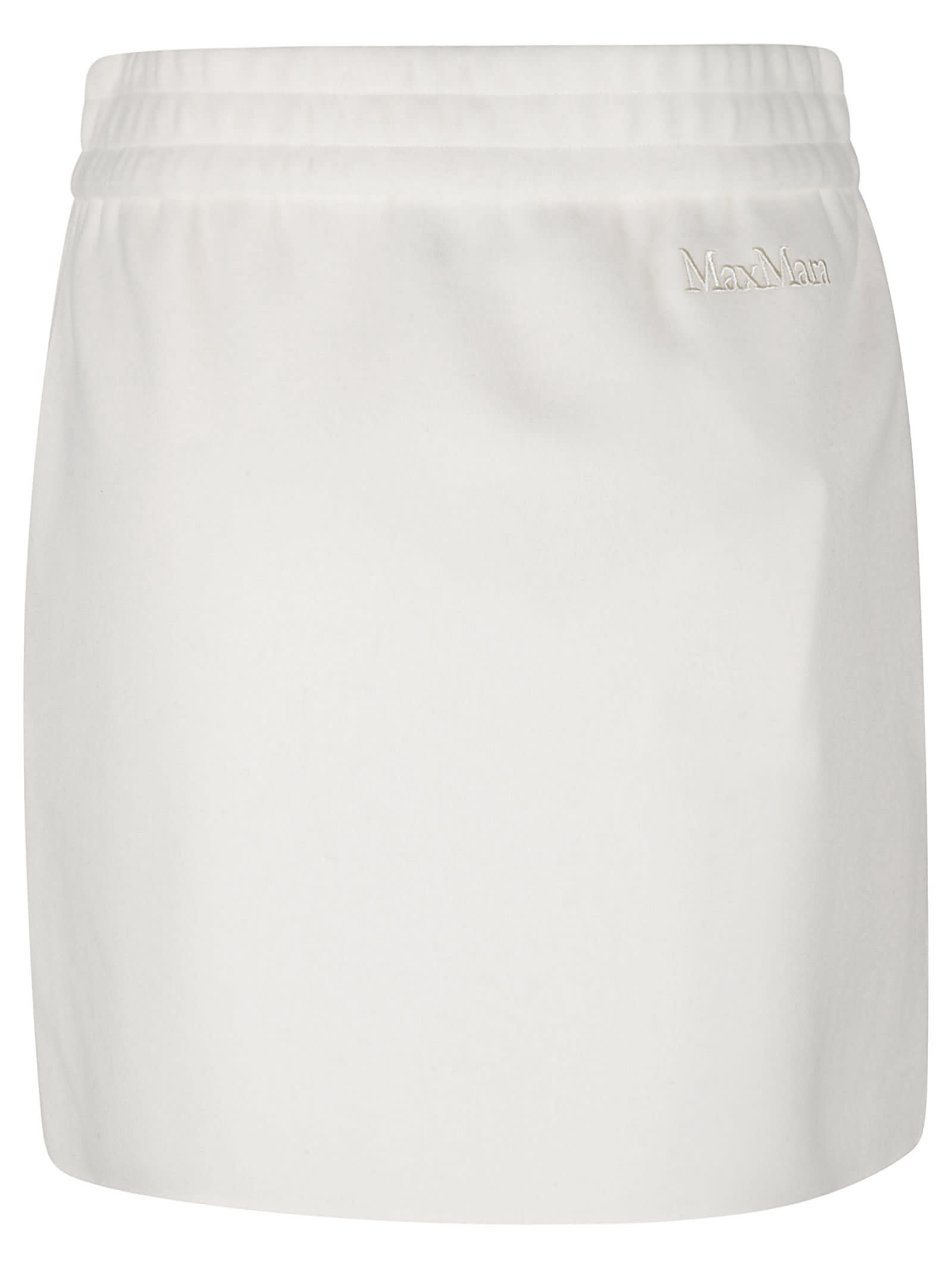 Shop Max Mara Onagro Skirt In White