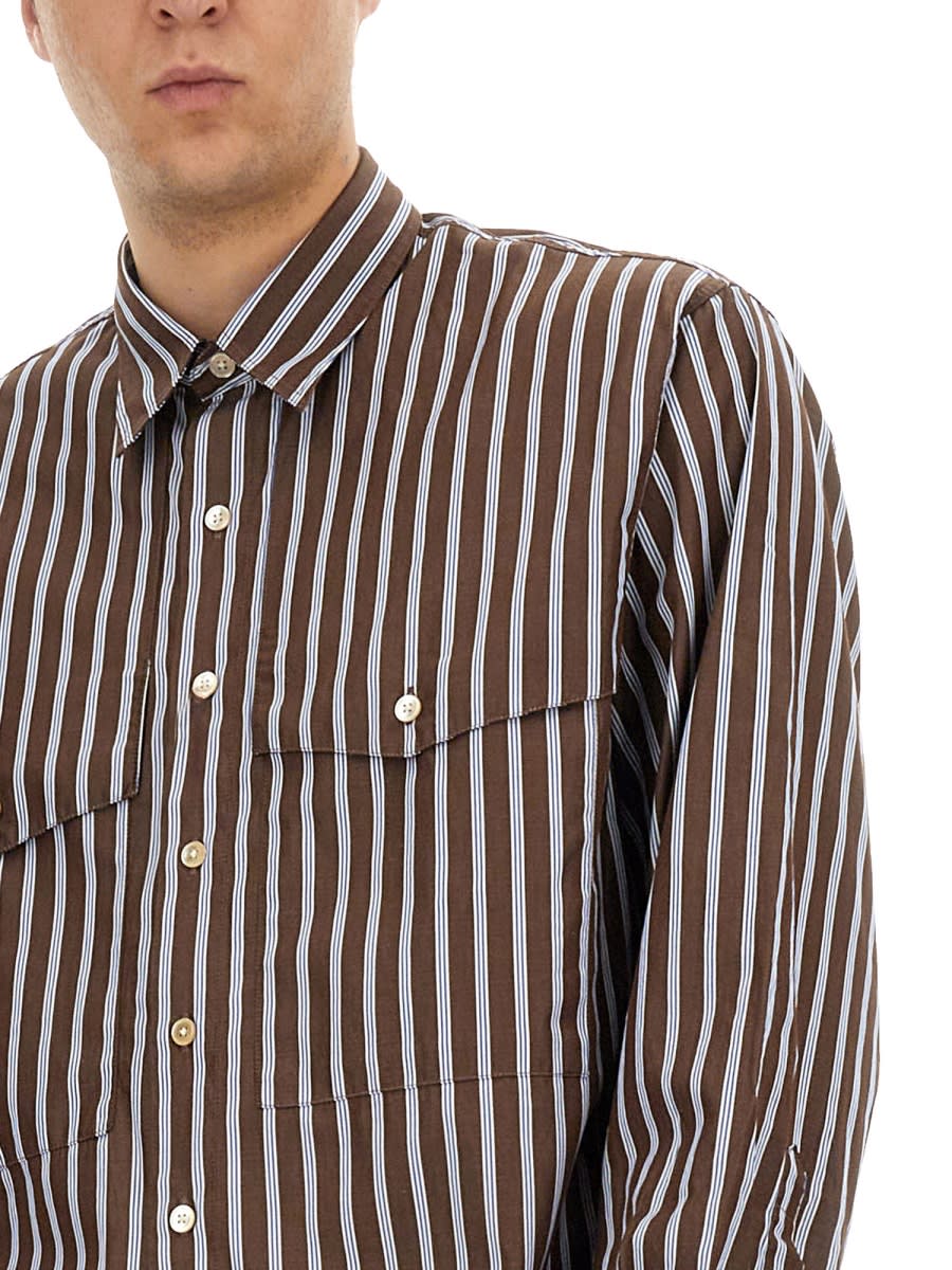 Sunflower Long-sleeved Shirt In Brown