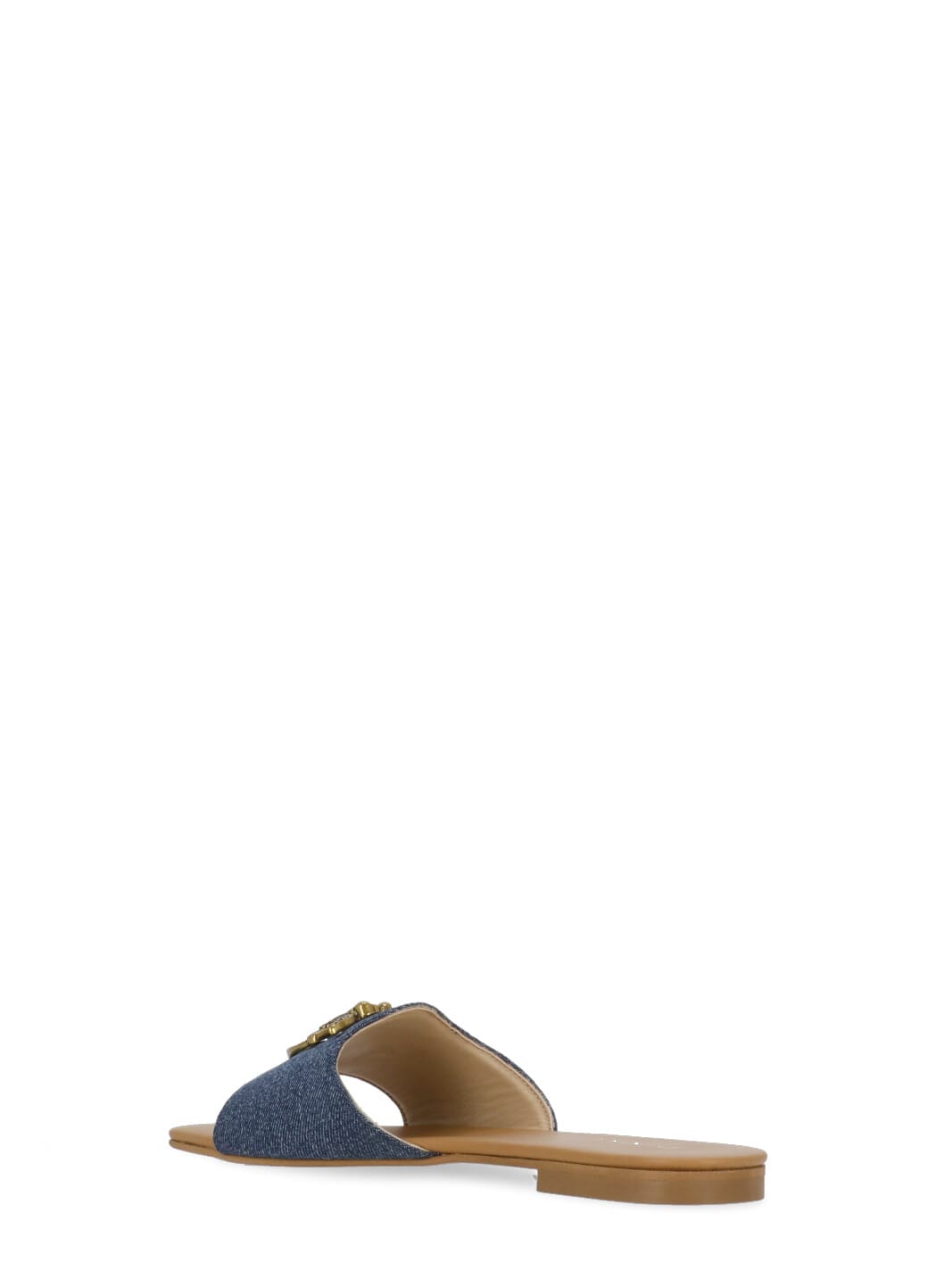 Shop Pinko Marli 01 Slippers In Blue