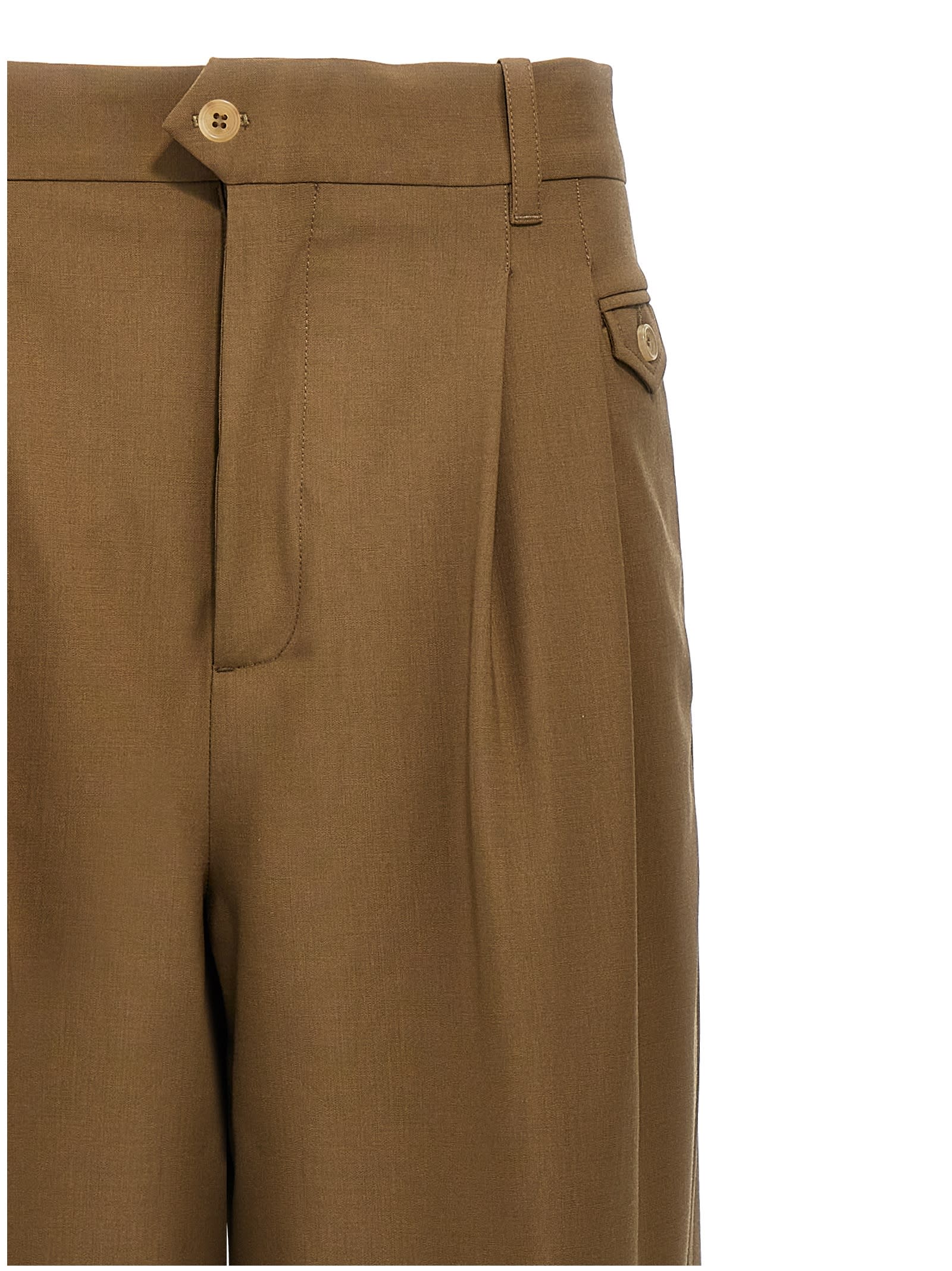 Shop Armarium Tancredi Pants In Green