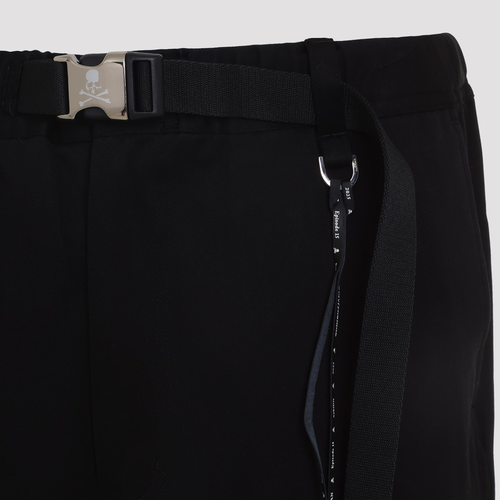 Mastermind Japan Belted Regular Easy Pants In Black