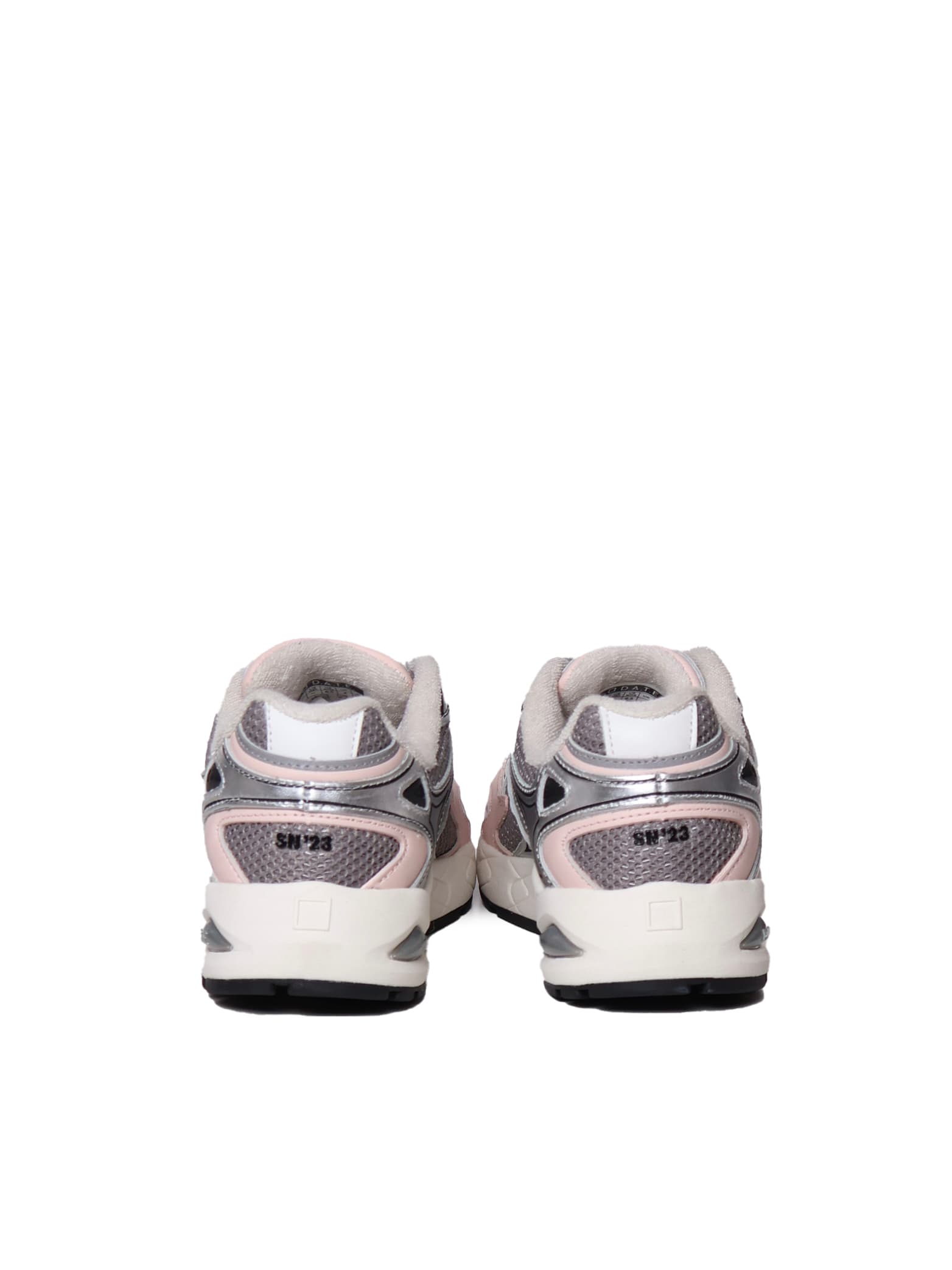 Shop Date Sneakers Sn23 Stellar In Grey, Lilac, Pink