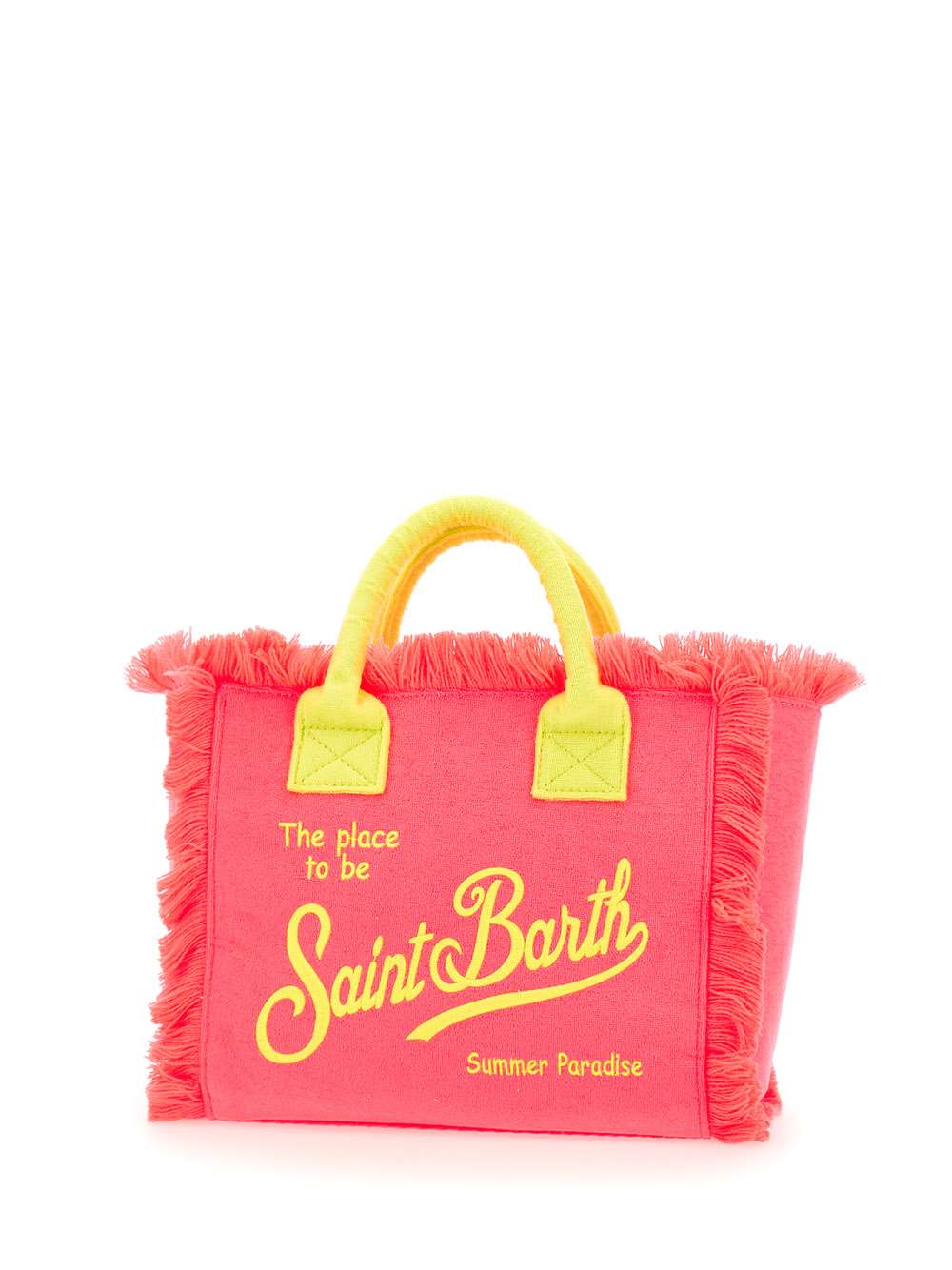 Shop Mc2 Saint Barth Colette Sponge Bag In Orange