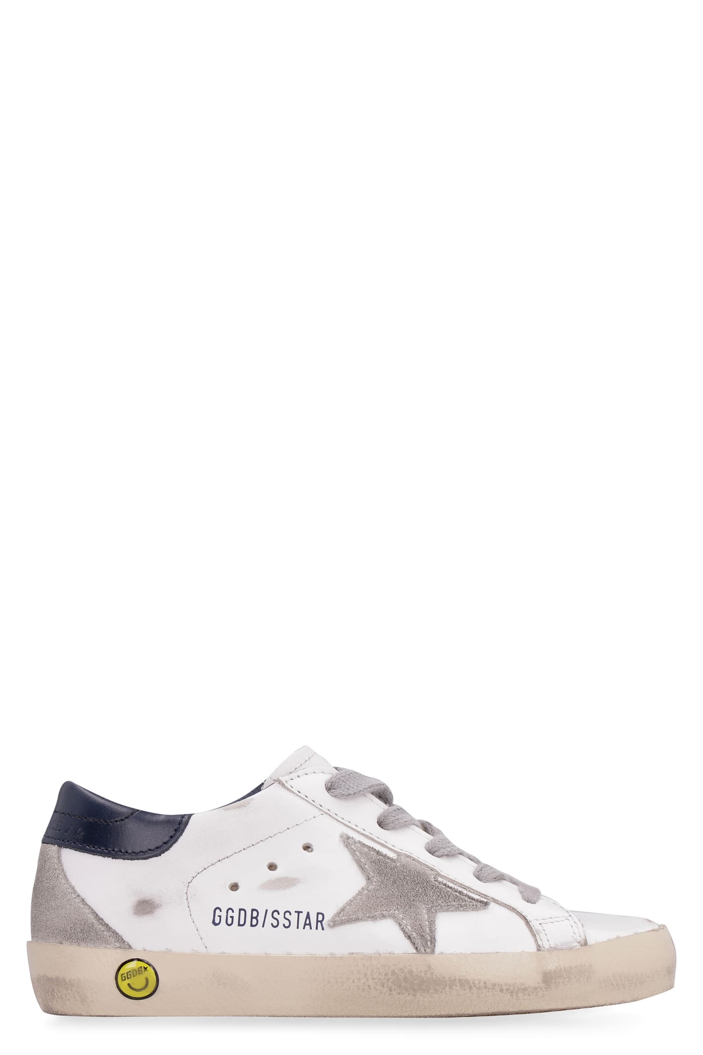 GOLDEN GOOSE SUPERSTAR LEATHER LOW-TOP SNEAKERS,GYF00102F000414 10303.B