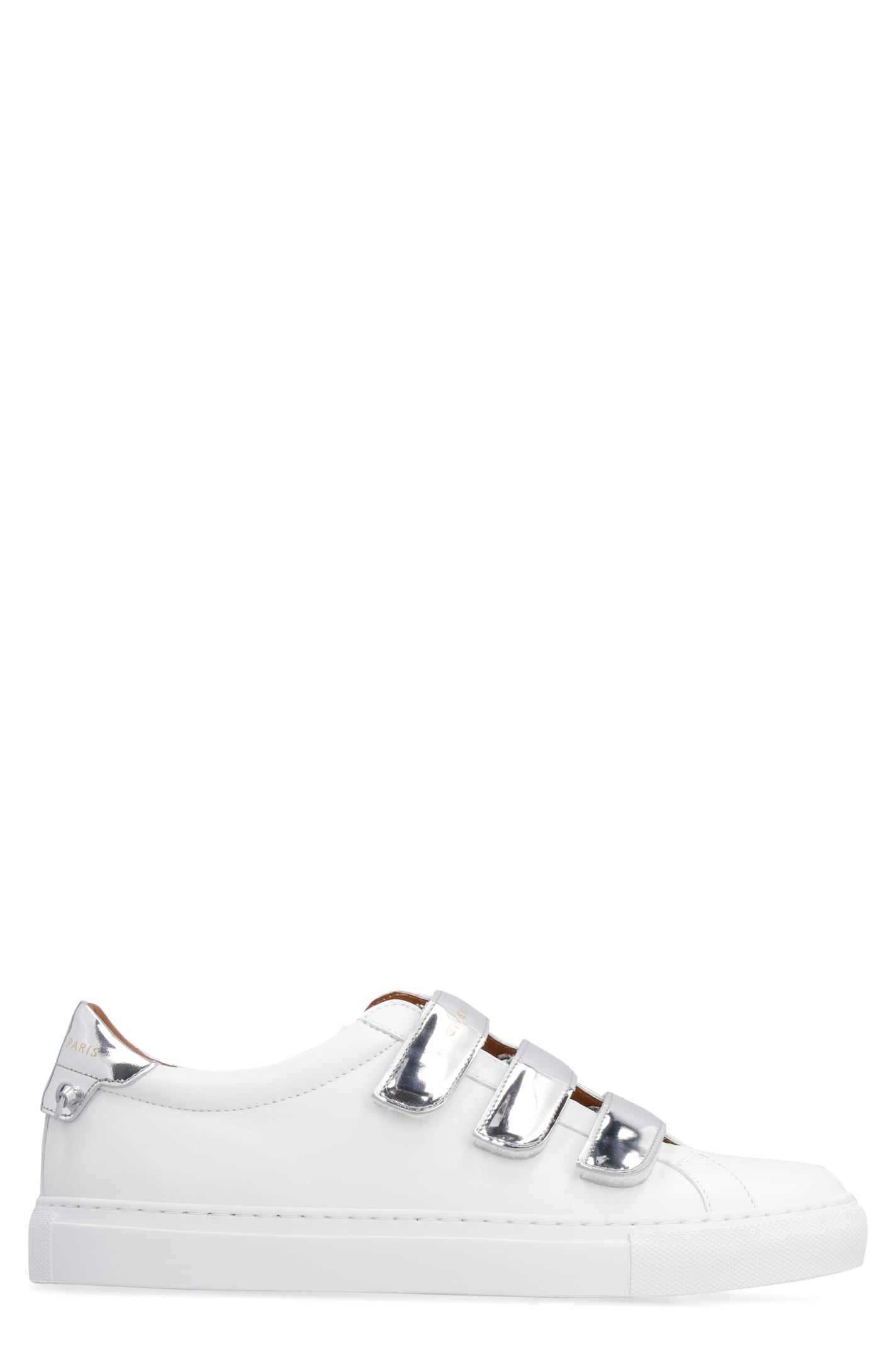 GIVENCHY URBAN STREET LEATHER LOW-TOP SNEAKERS,11298717