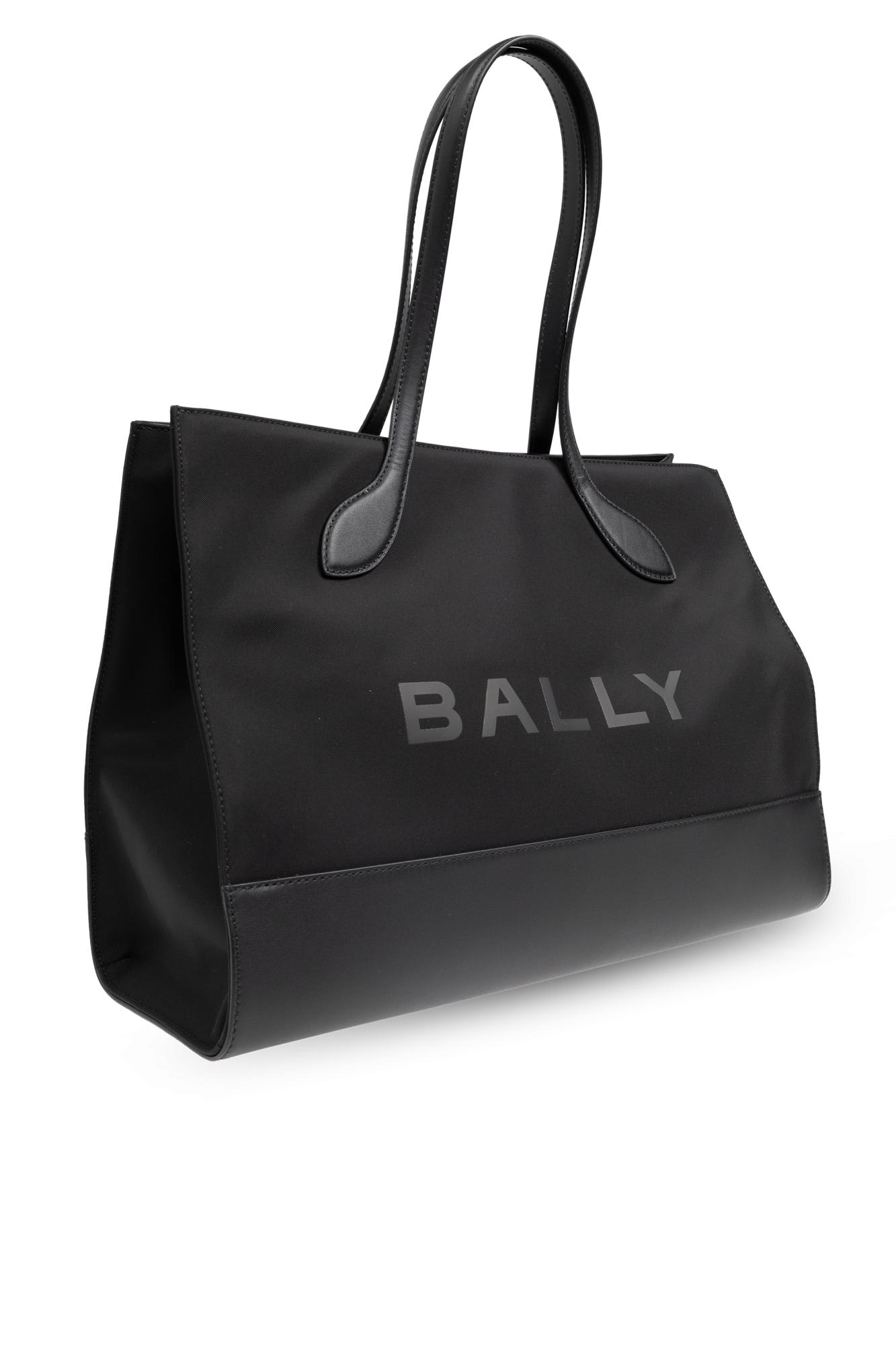 Shop Bally Shopper Bag In Black