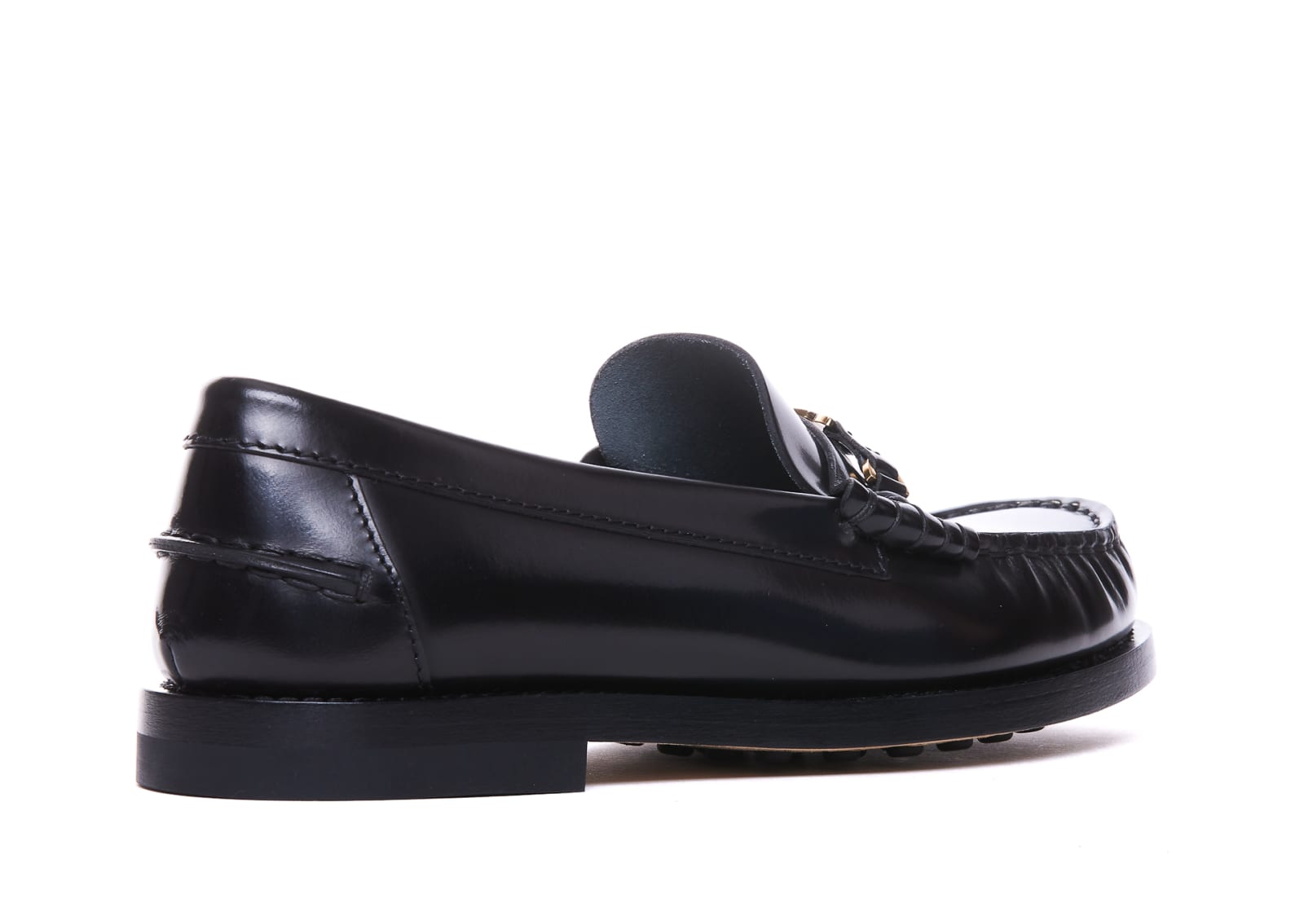 Shop Tod's Loafers In Black