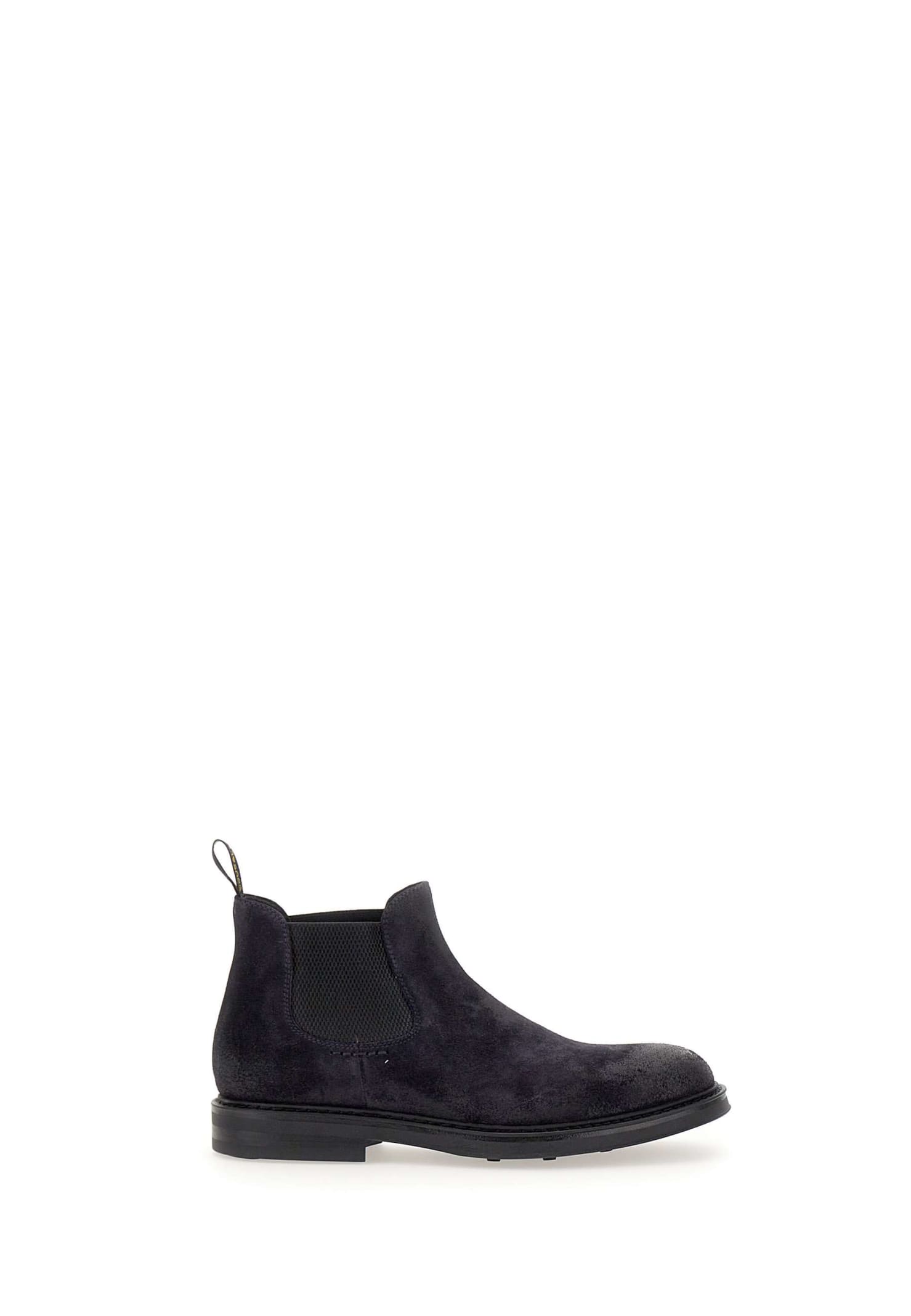 Doucals oil Ankle Boot In Suede