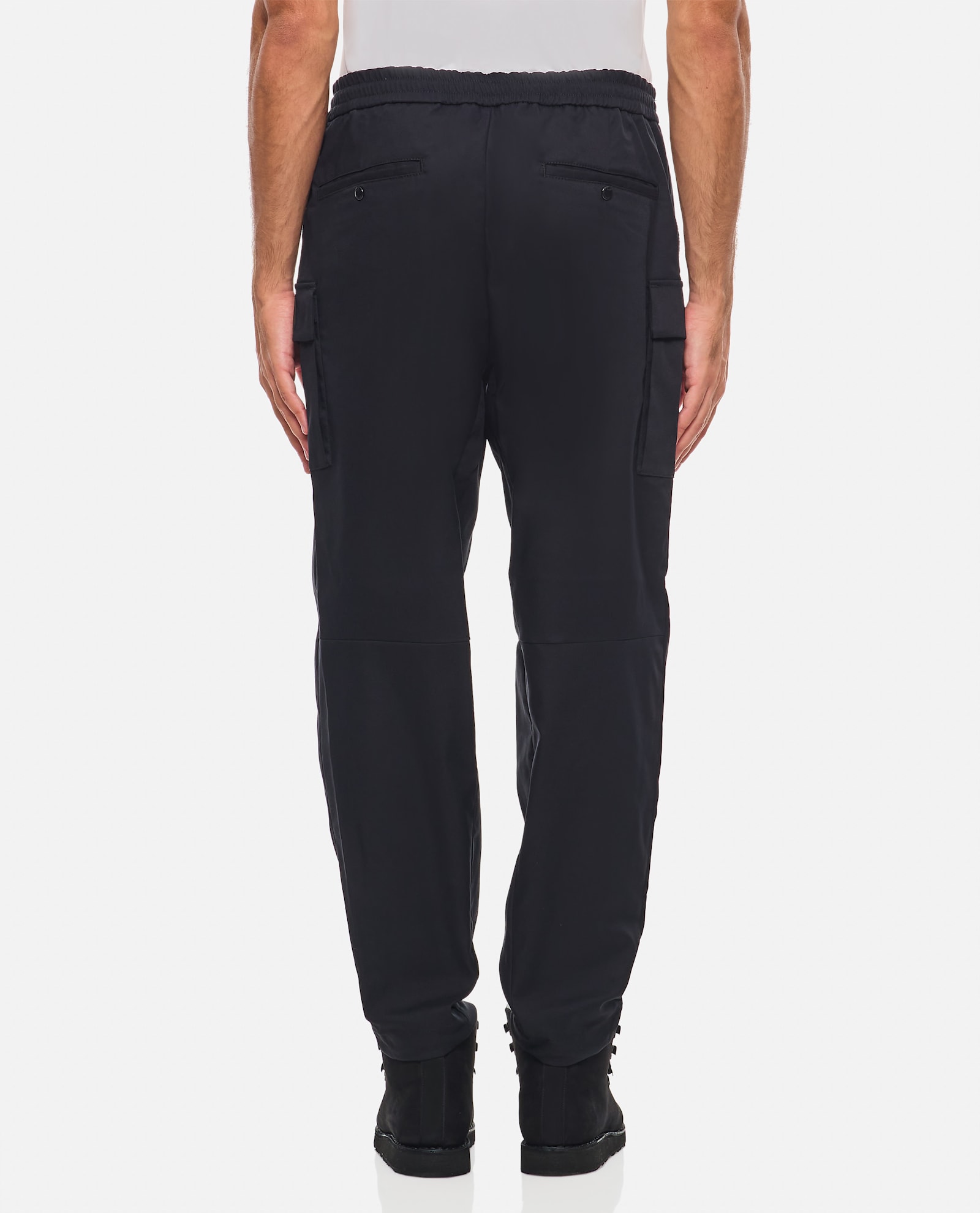 Shop C.p. Company Regular Cargo Pants Metropolis Series In Black