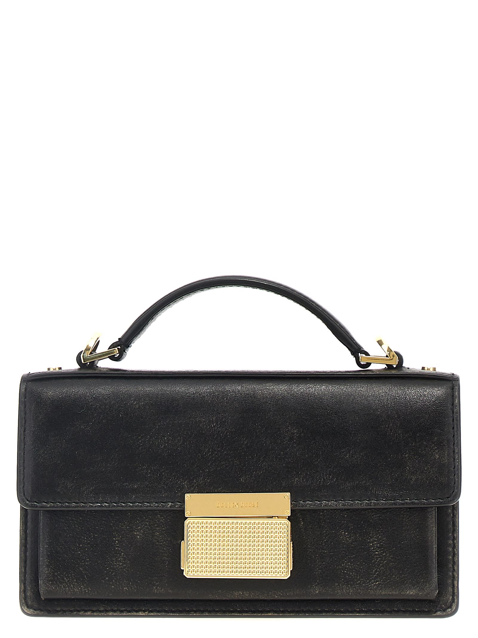 Shop Golden Goose Venezia Small Handbag In Black