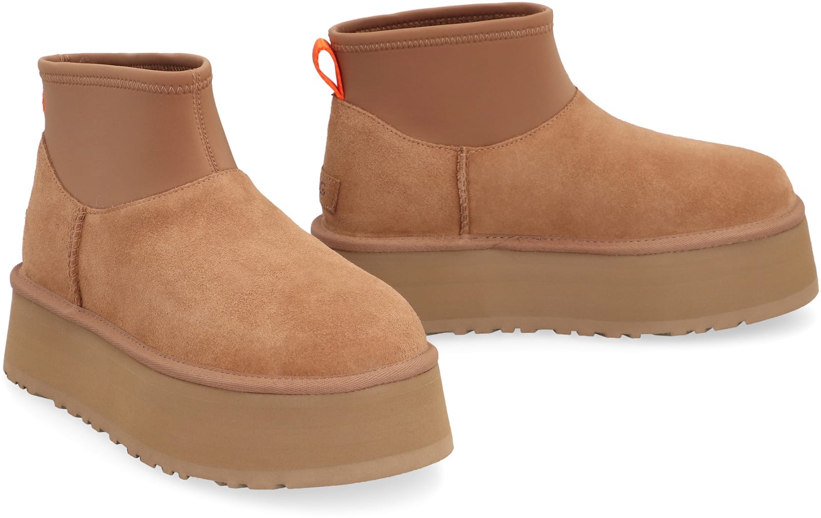 Ugg W Classic Mini Dipper Suede Ankle Boots In Multi