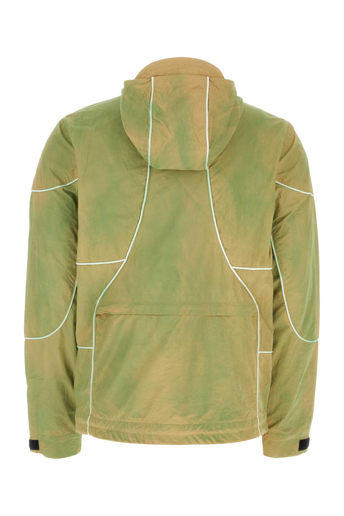 Shop Kidsuper Green Nylon Jacket