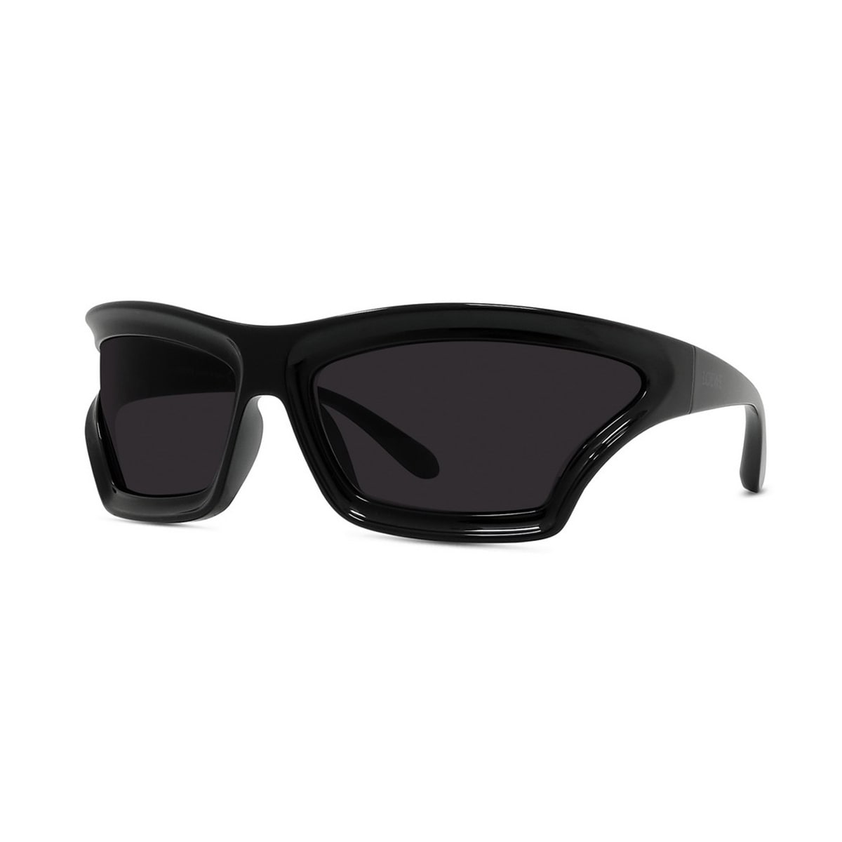 Shop Loewe Lw40143u Paulas Ibiza 01a Black Sunglasses In Nero