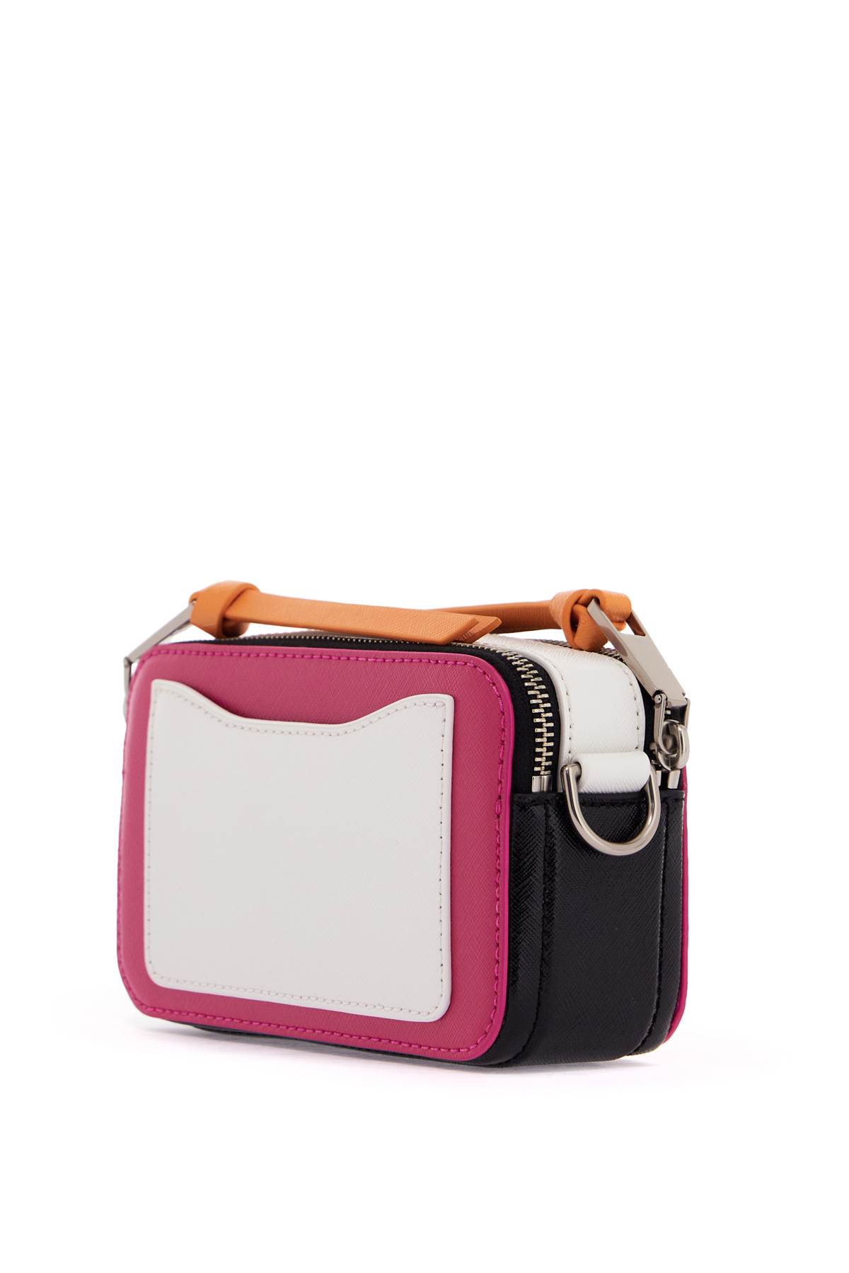 Shop Marc Jacobs The Snapshot Camera Bag In Hot Pink Multi (fuchsia)