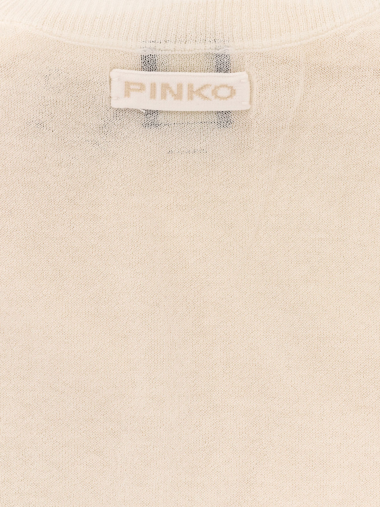 Pinko Mark Cotton Blend T-shirt With Combined Top In White