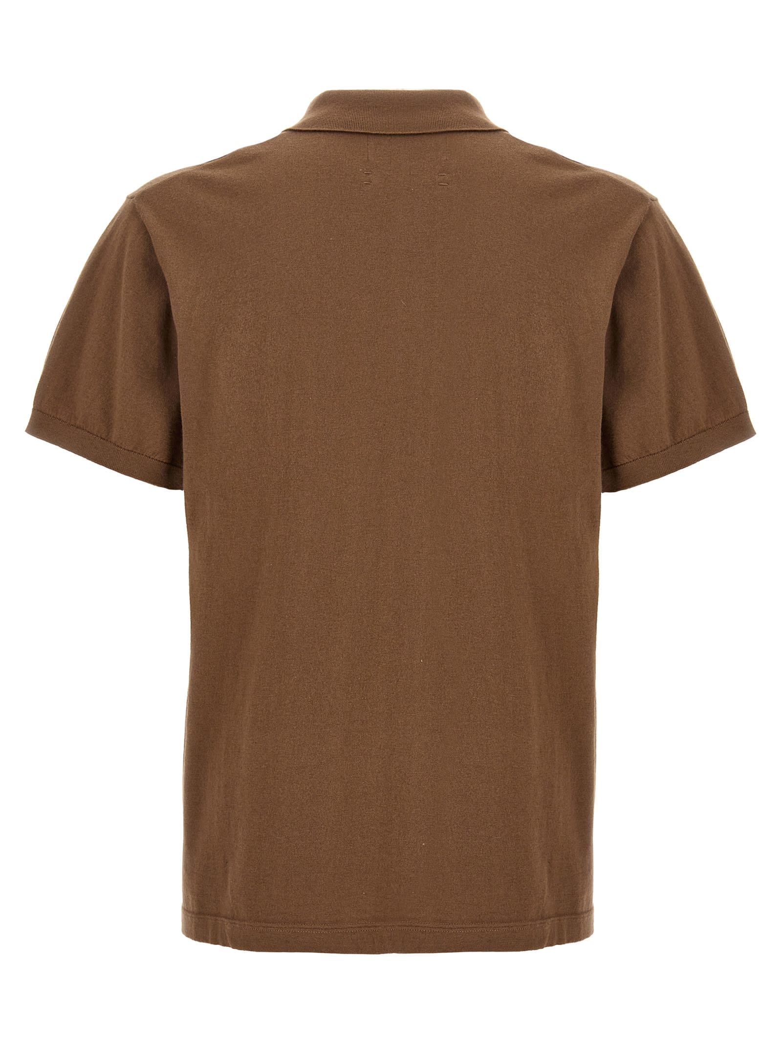 Shop Extreme Cashmere N°352 Avenue Polo Shirt In Brown