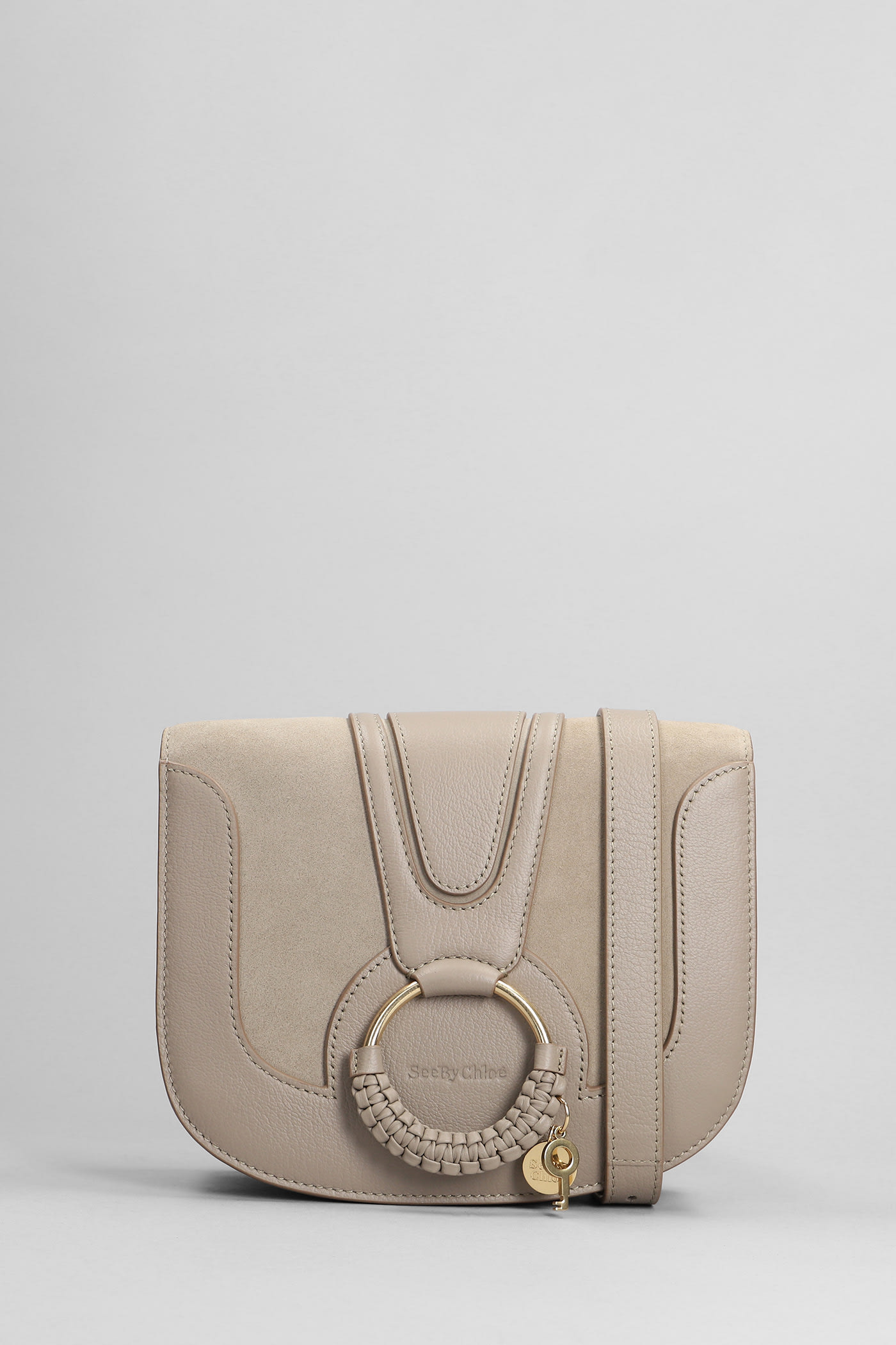 See by Chloé Hana Shoulder Bag In Taupe Leather